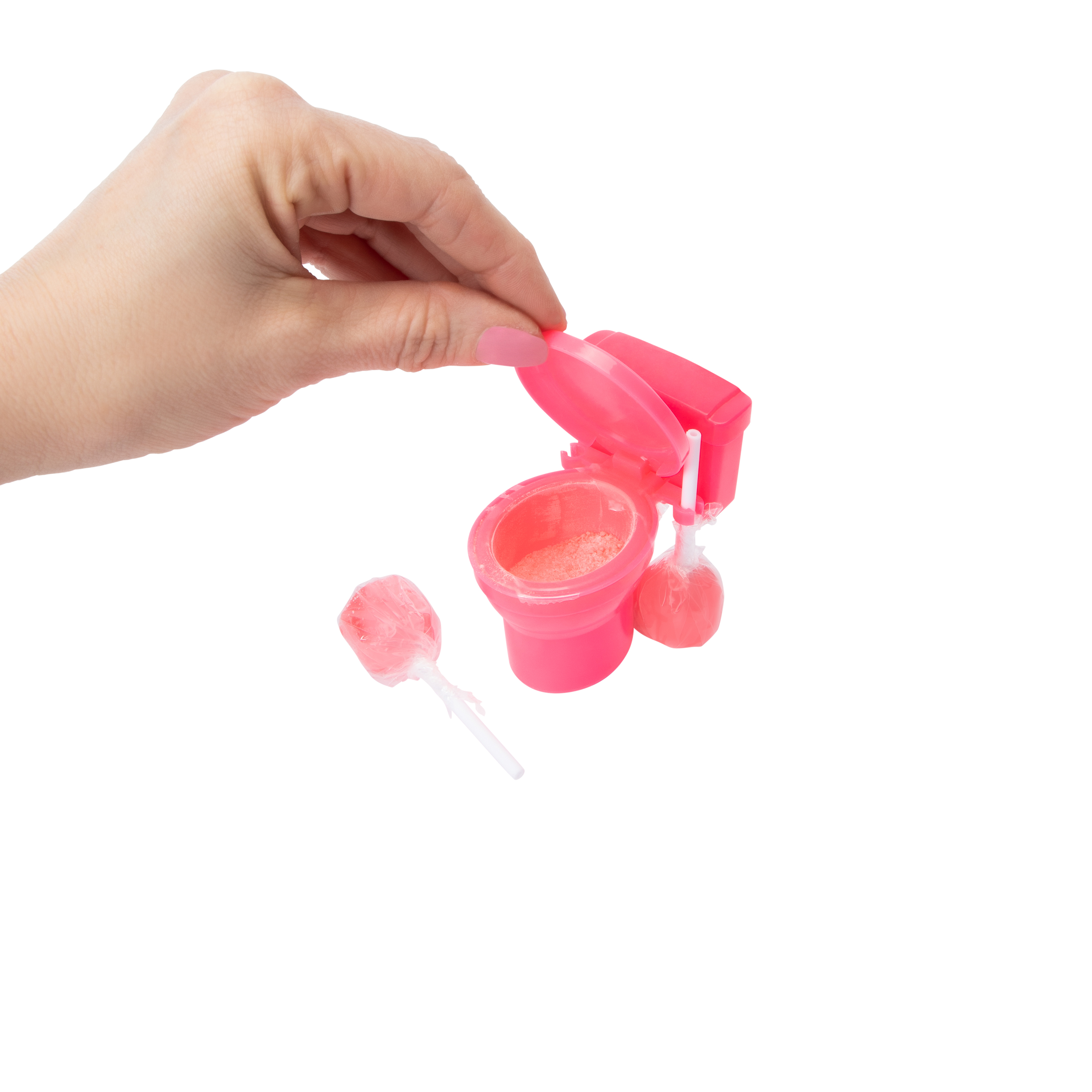 sour flush™ candy plunger w/ powder dip