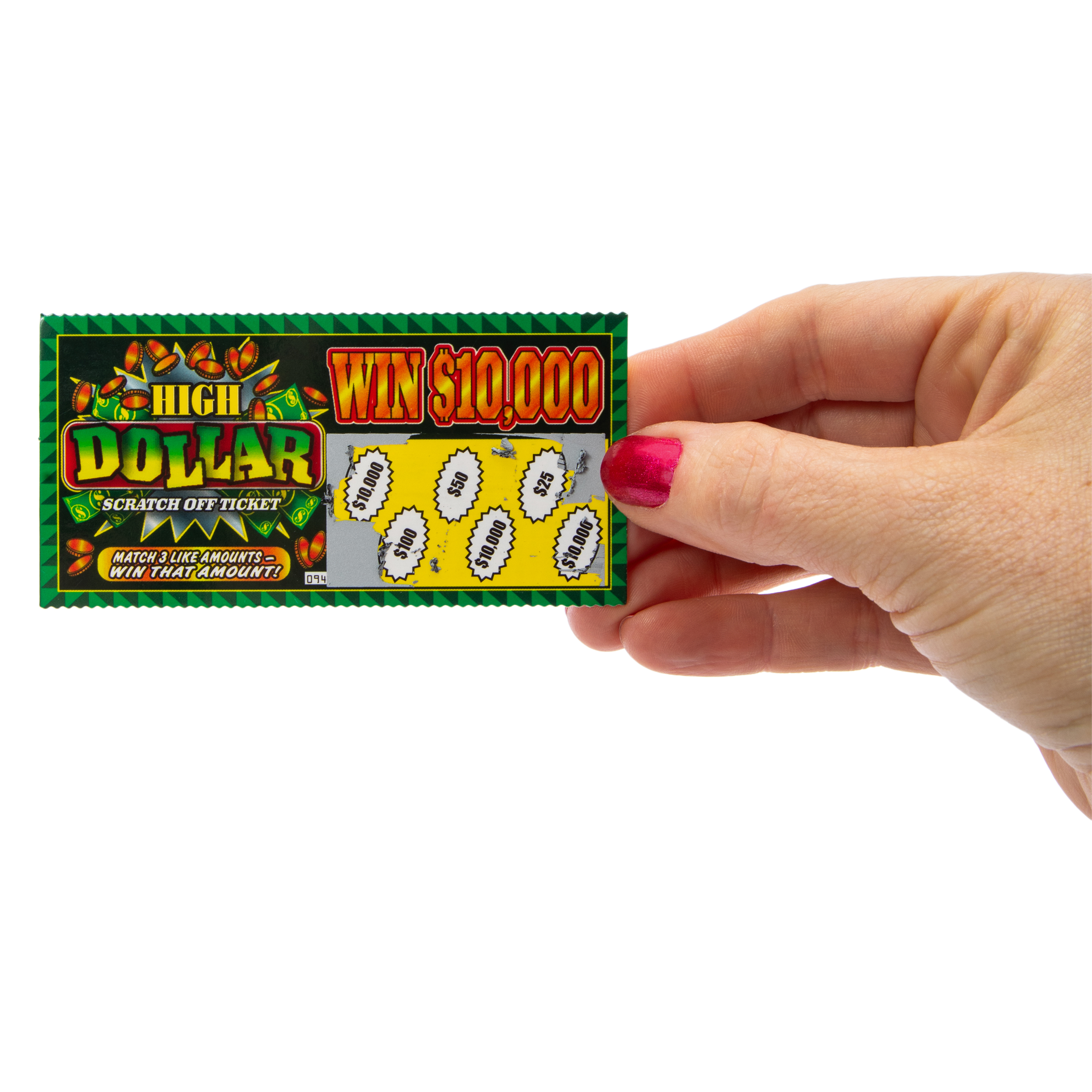 Jokes & Gags® Fake Scratch Off Lottery Tickets 5-Count