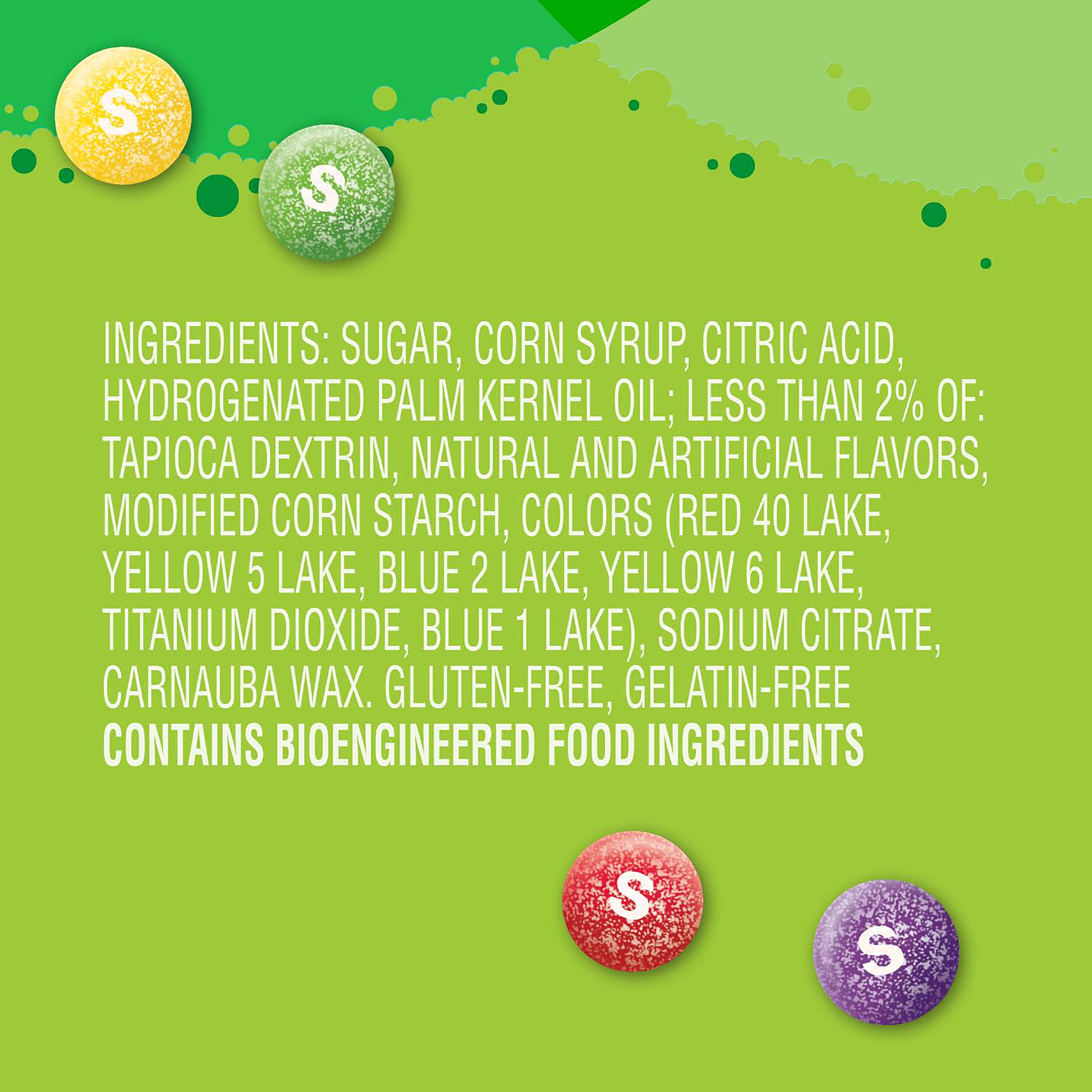 SKITTLES Sour Candy, Full Size, 1.8 oz Bag