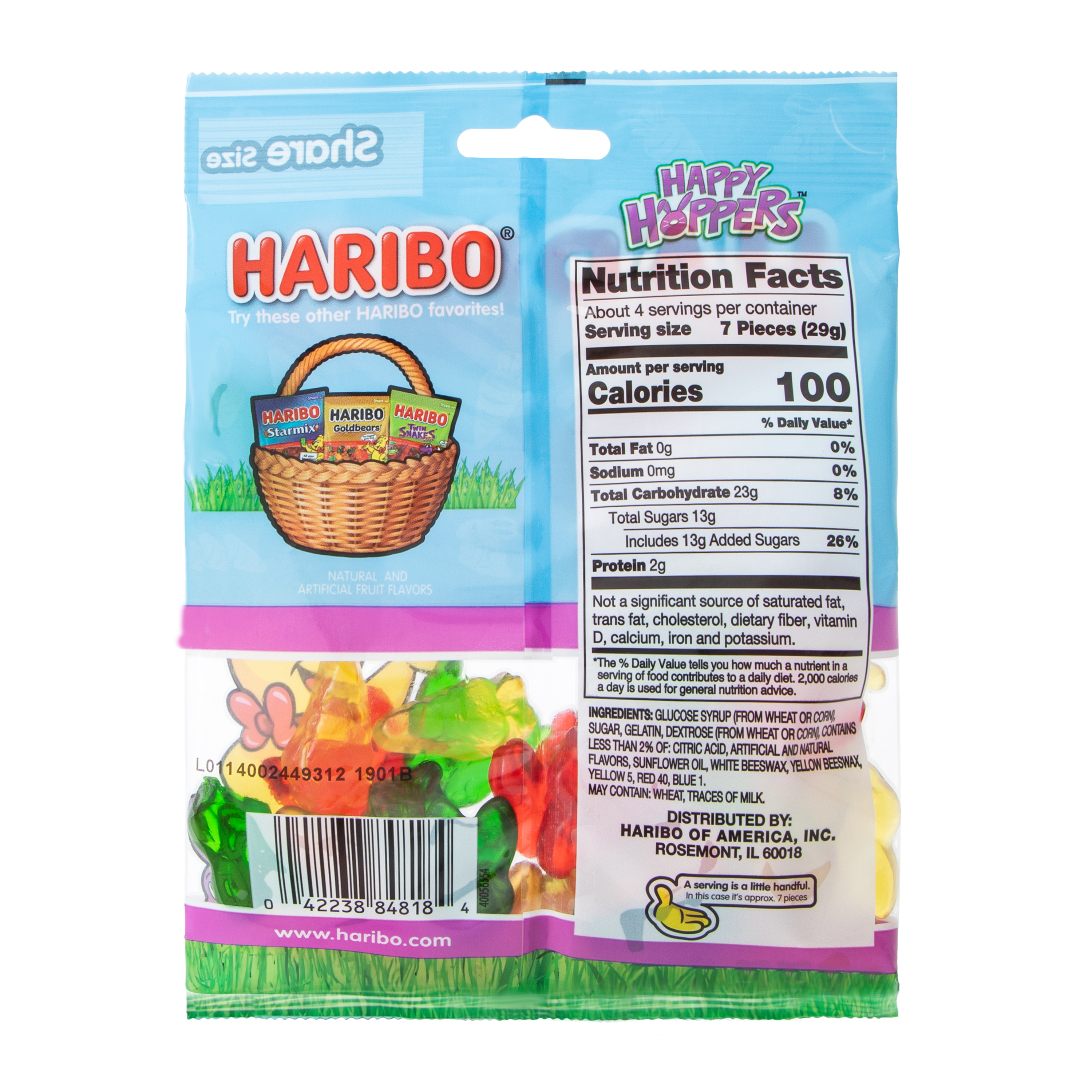 Haribo® Happy Hoppers Bag 4oz