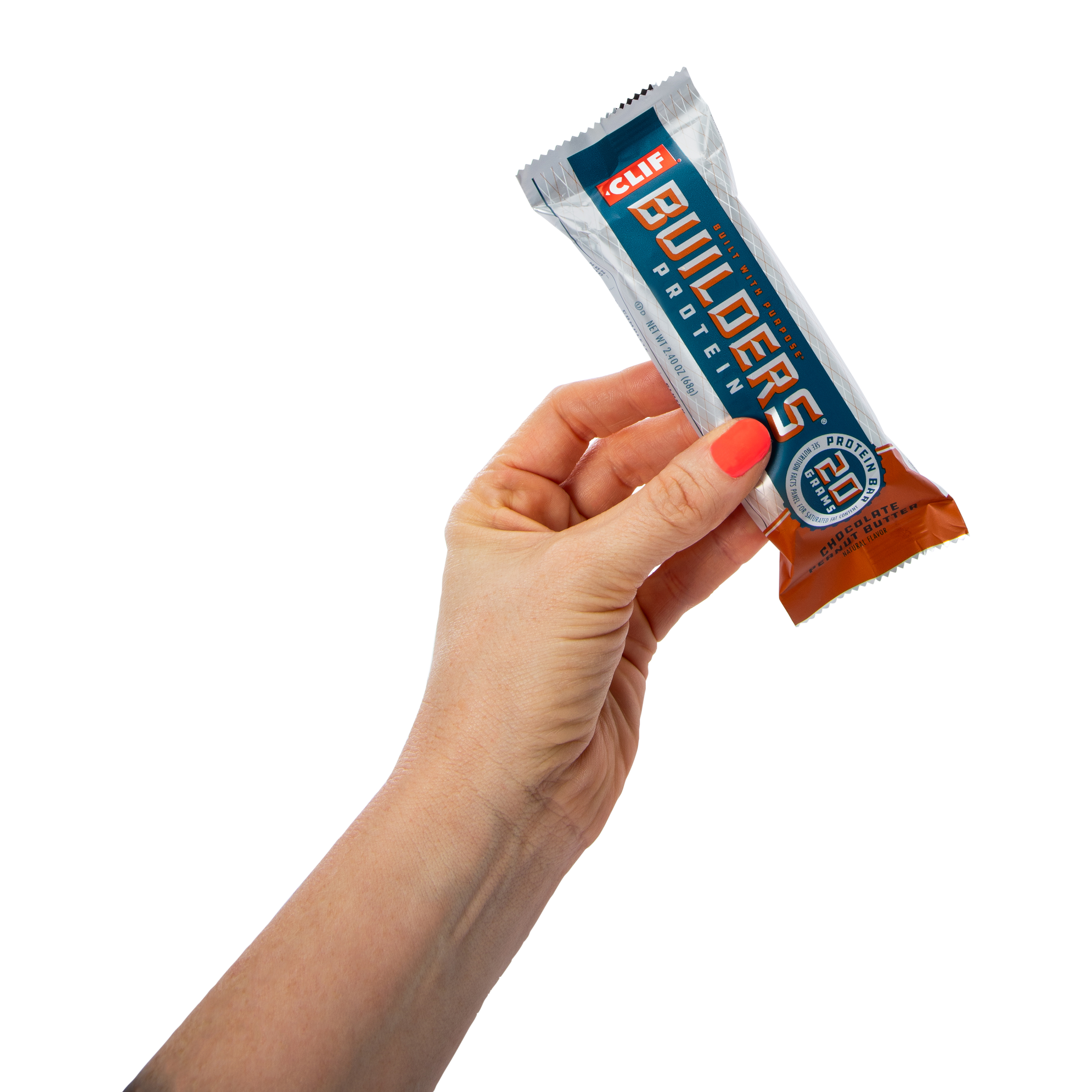 Clif Builders® Protein Bar 2.4oz - Chocolate Peanut Butter