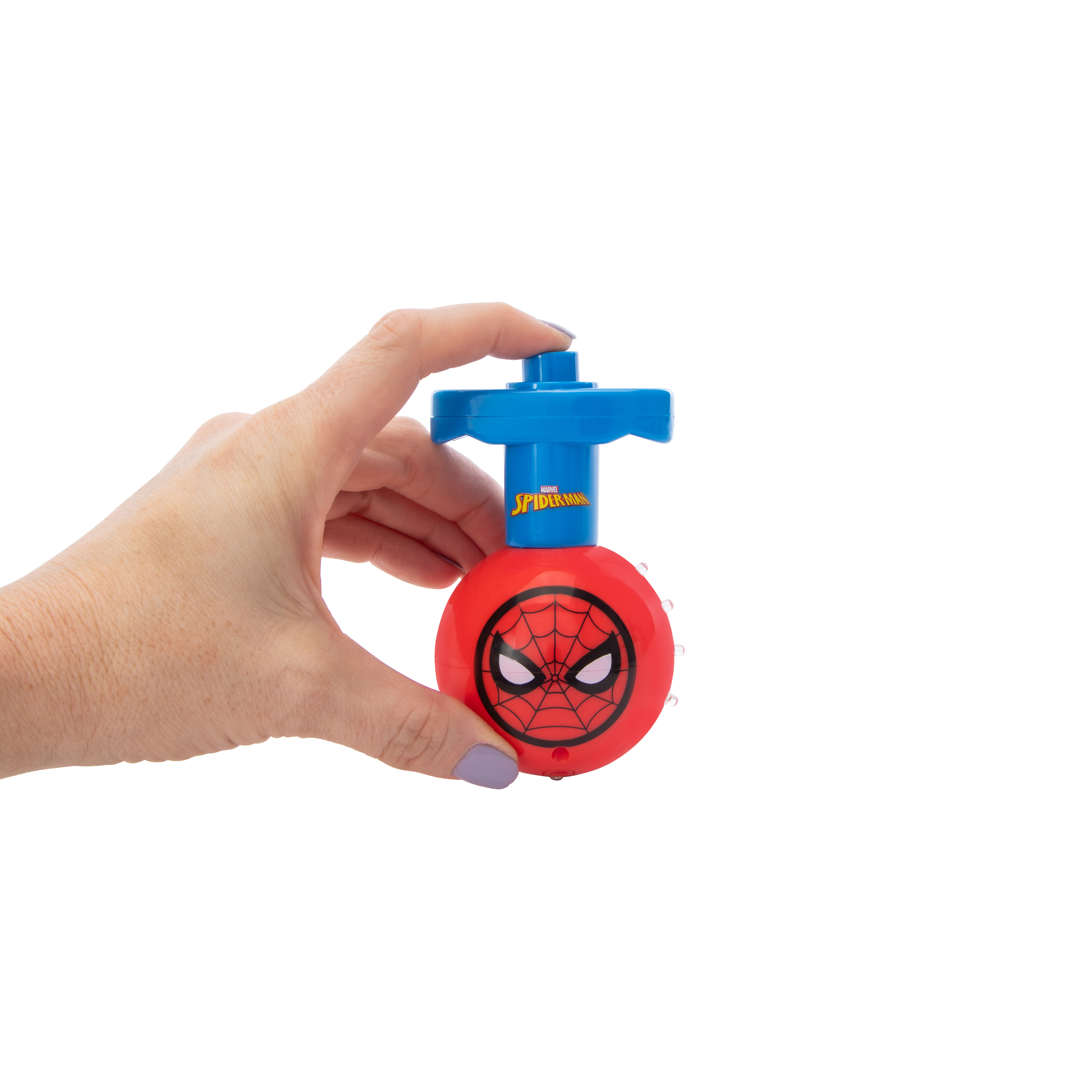 Spider-Man Flashing Light Top