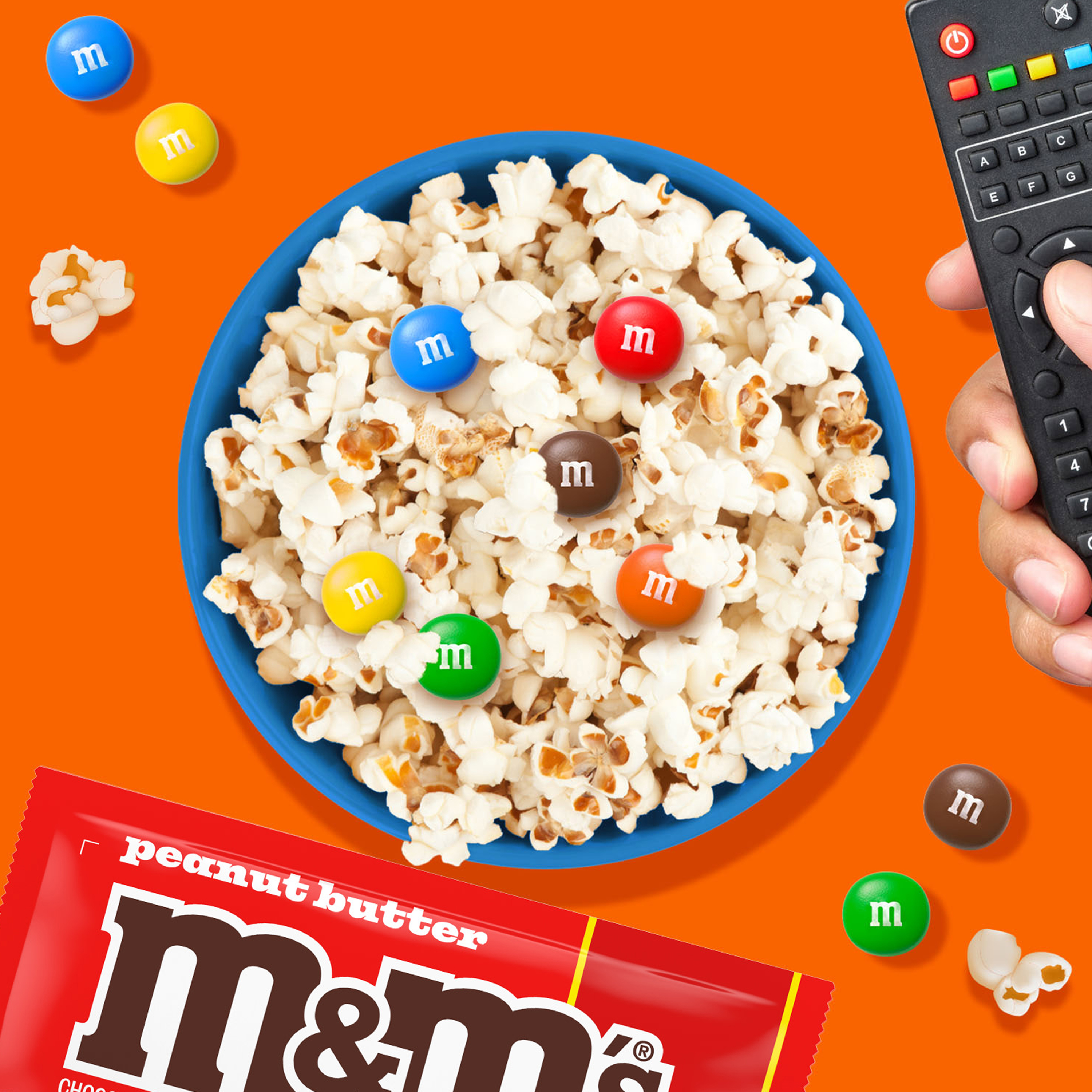 M&M'S Peanut Butter Milk Chocolate Candy, Share Size, 2.83 oz Bag