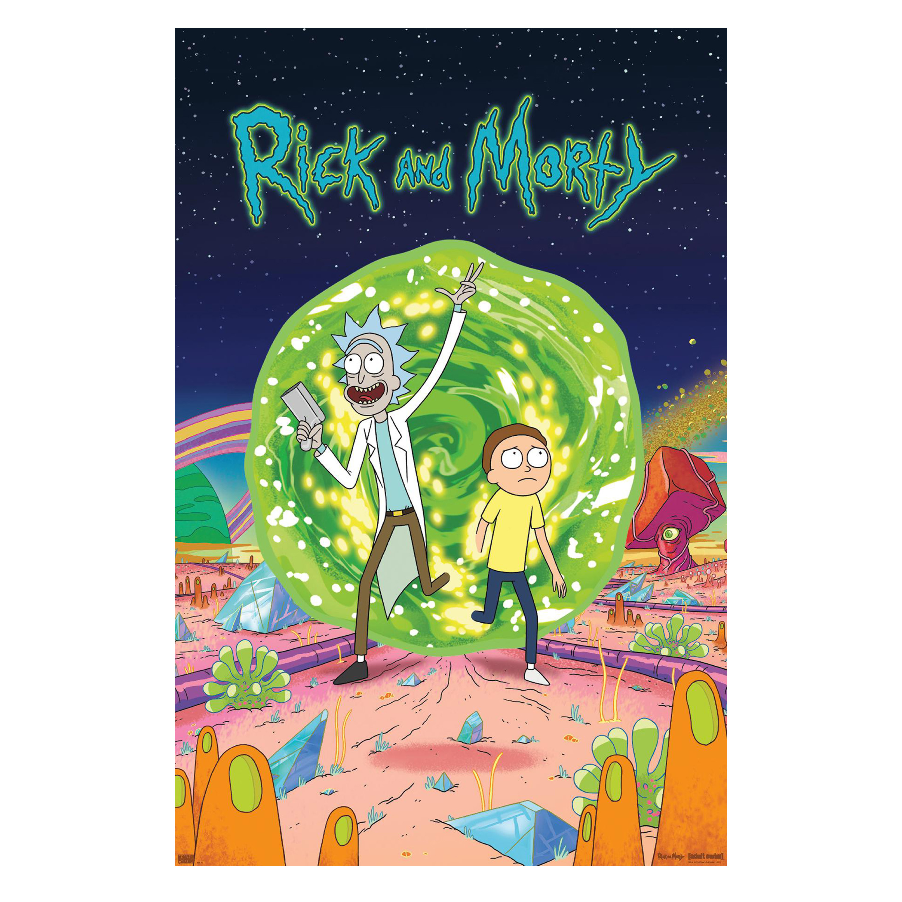 Rick And Morty™ Poster 22.3in x 34in