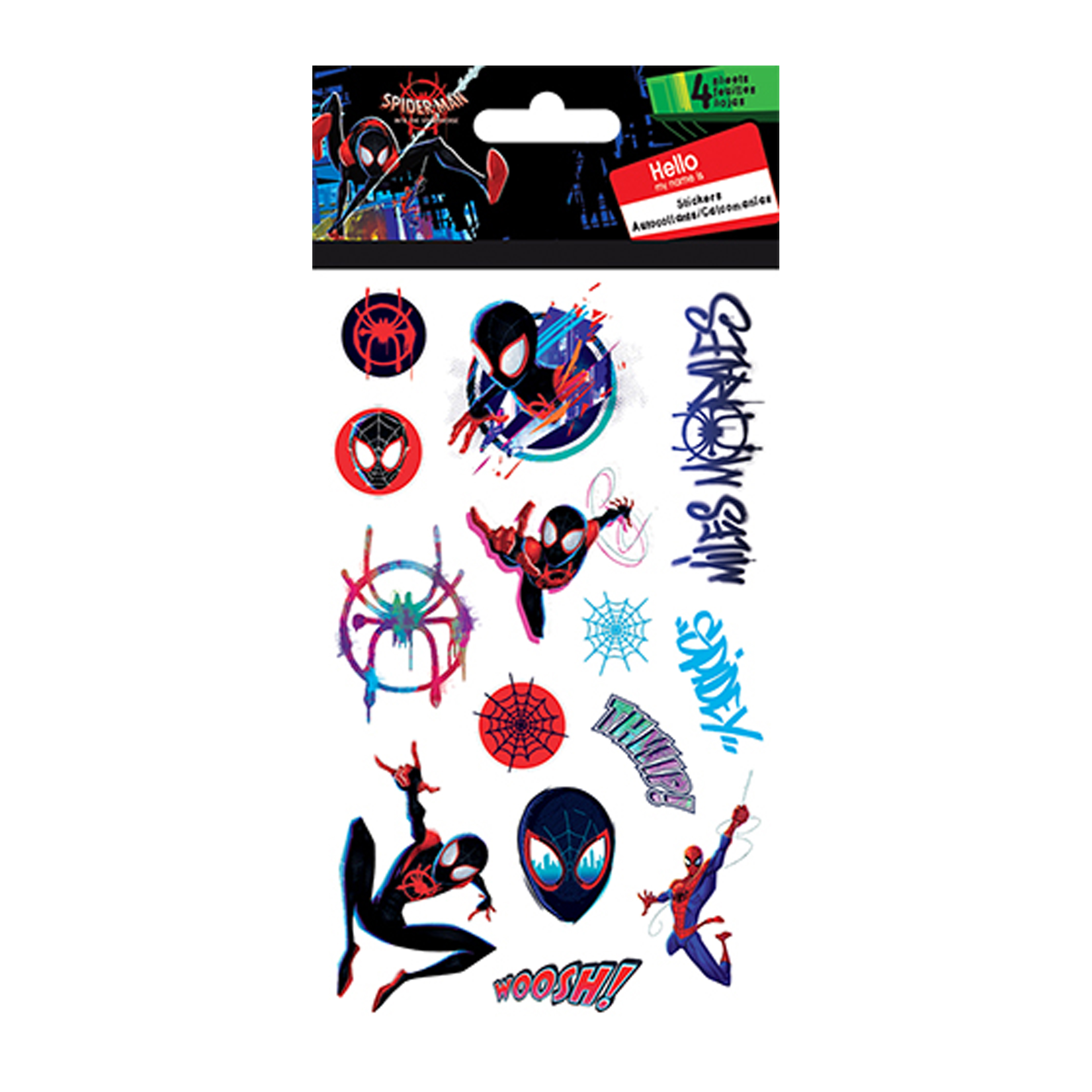 Marvel® Spider-Man Sticker 4 Sheets