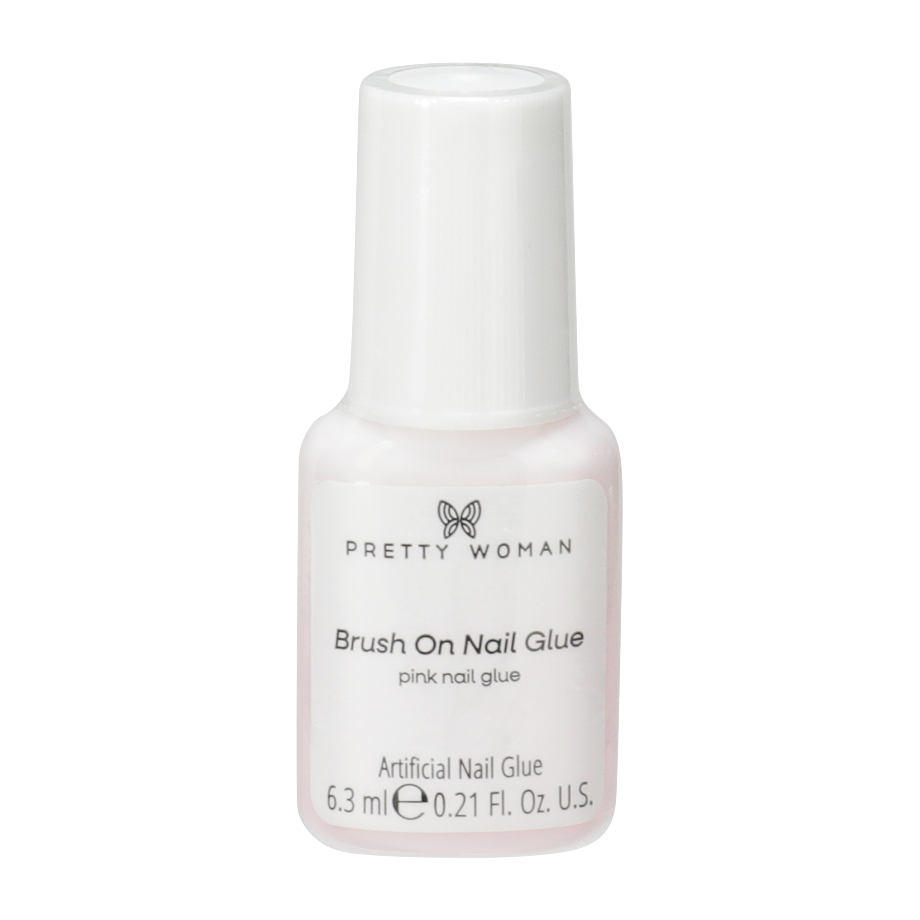 Pretty Woman Brush On Pink Nail Glue