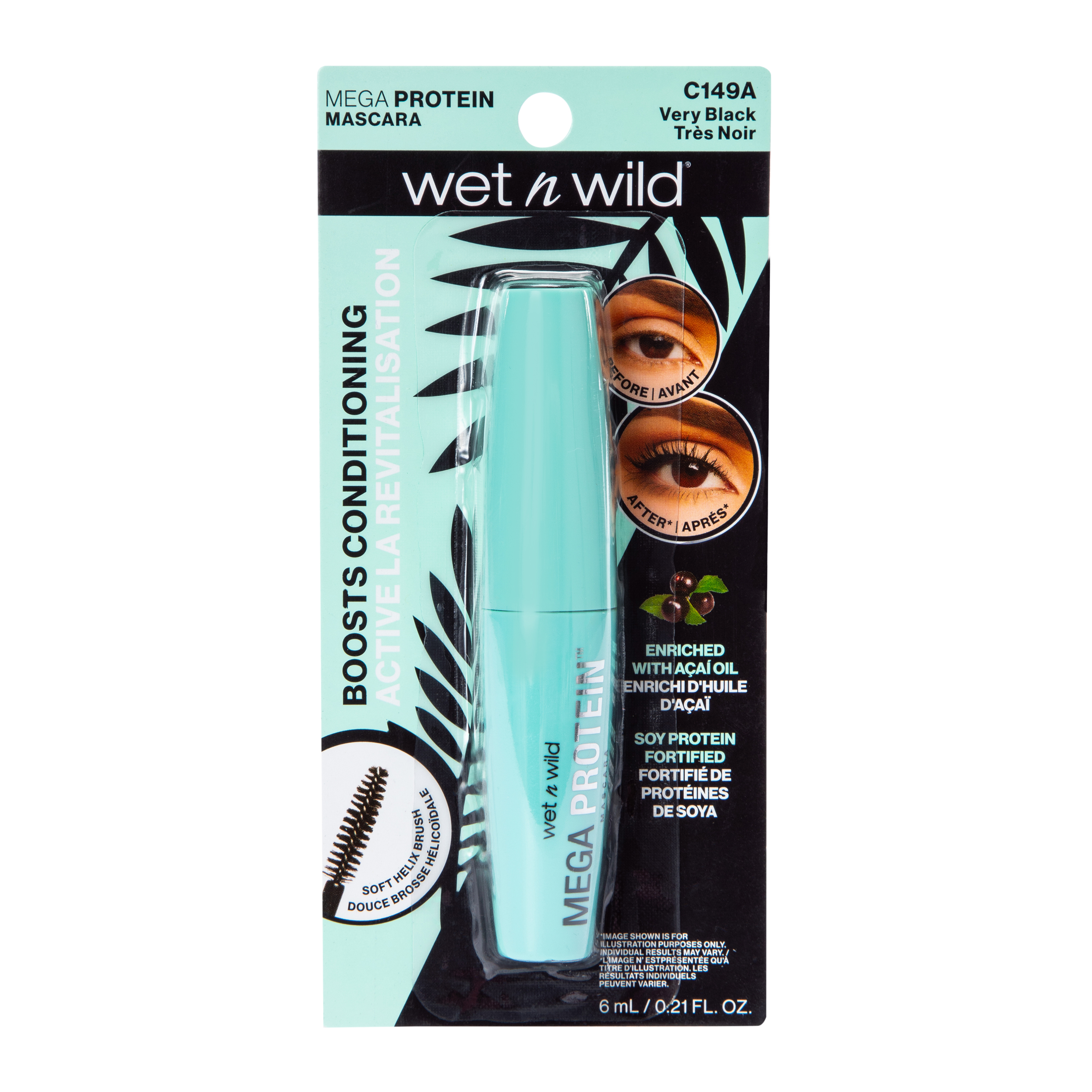 Wet N Wild® Mega Protein Mascara 0.21oz