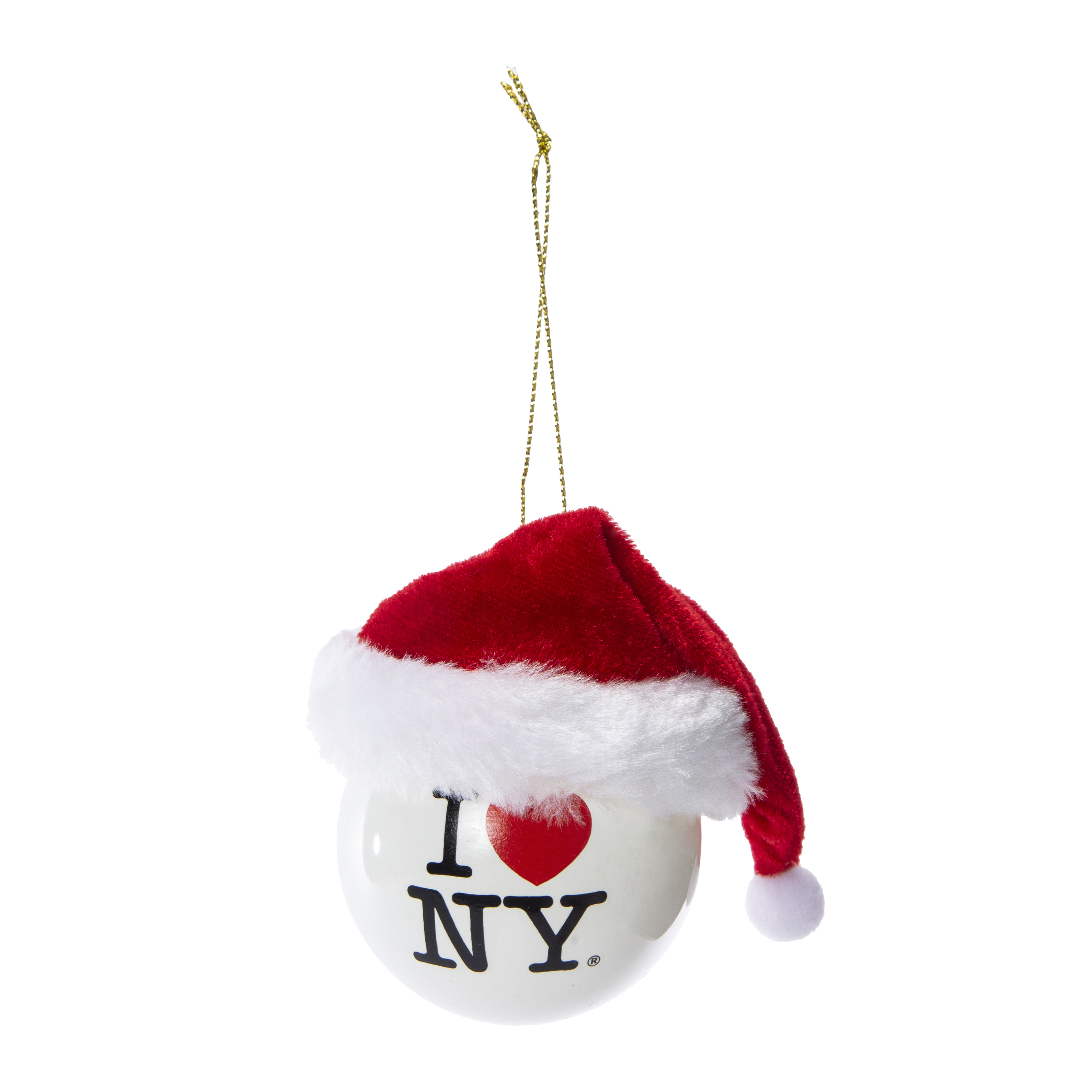 I Heart NY® Santa Hat Ornament
