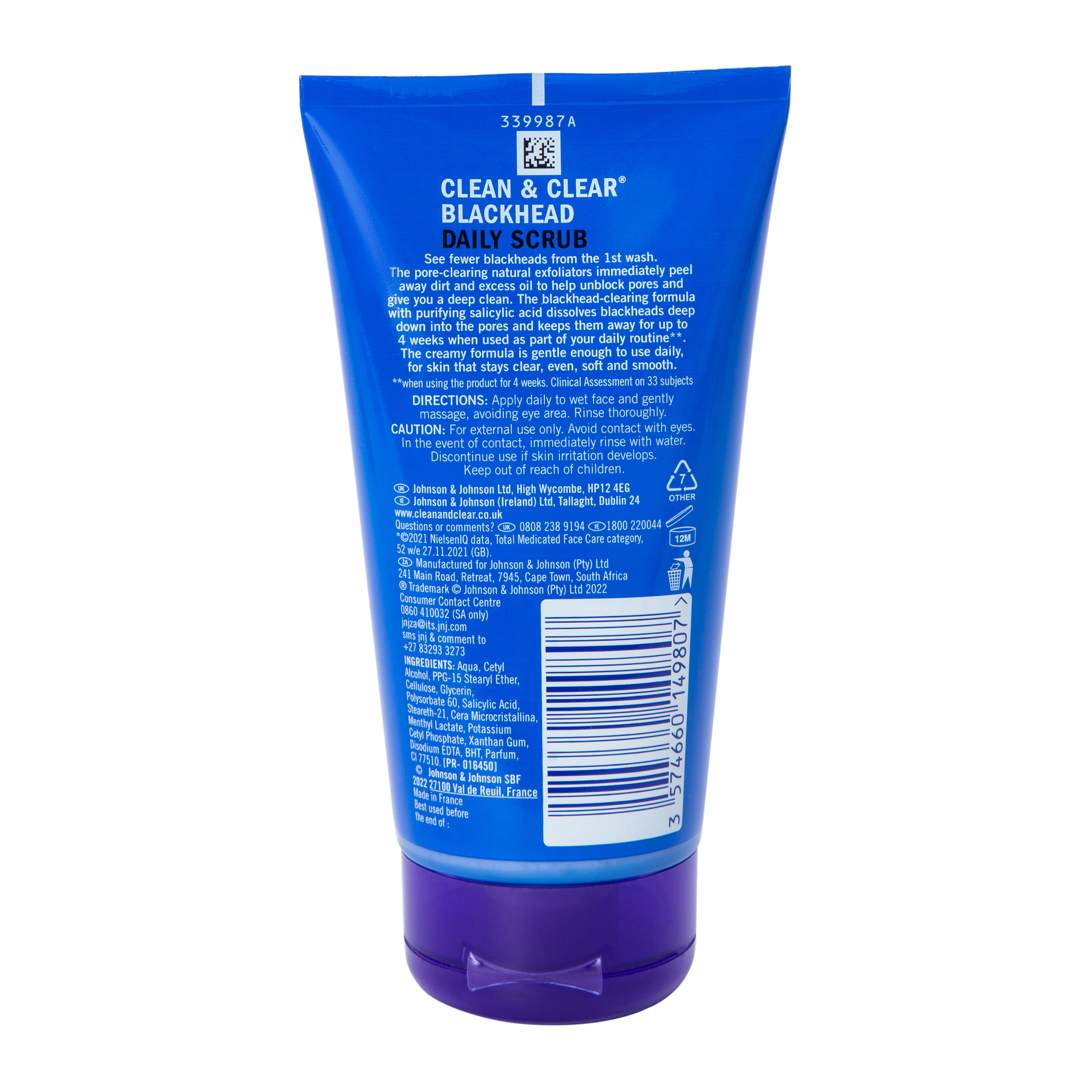 Clean & Clear® Daily Blackhead Scrub 5oz