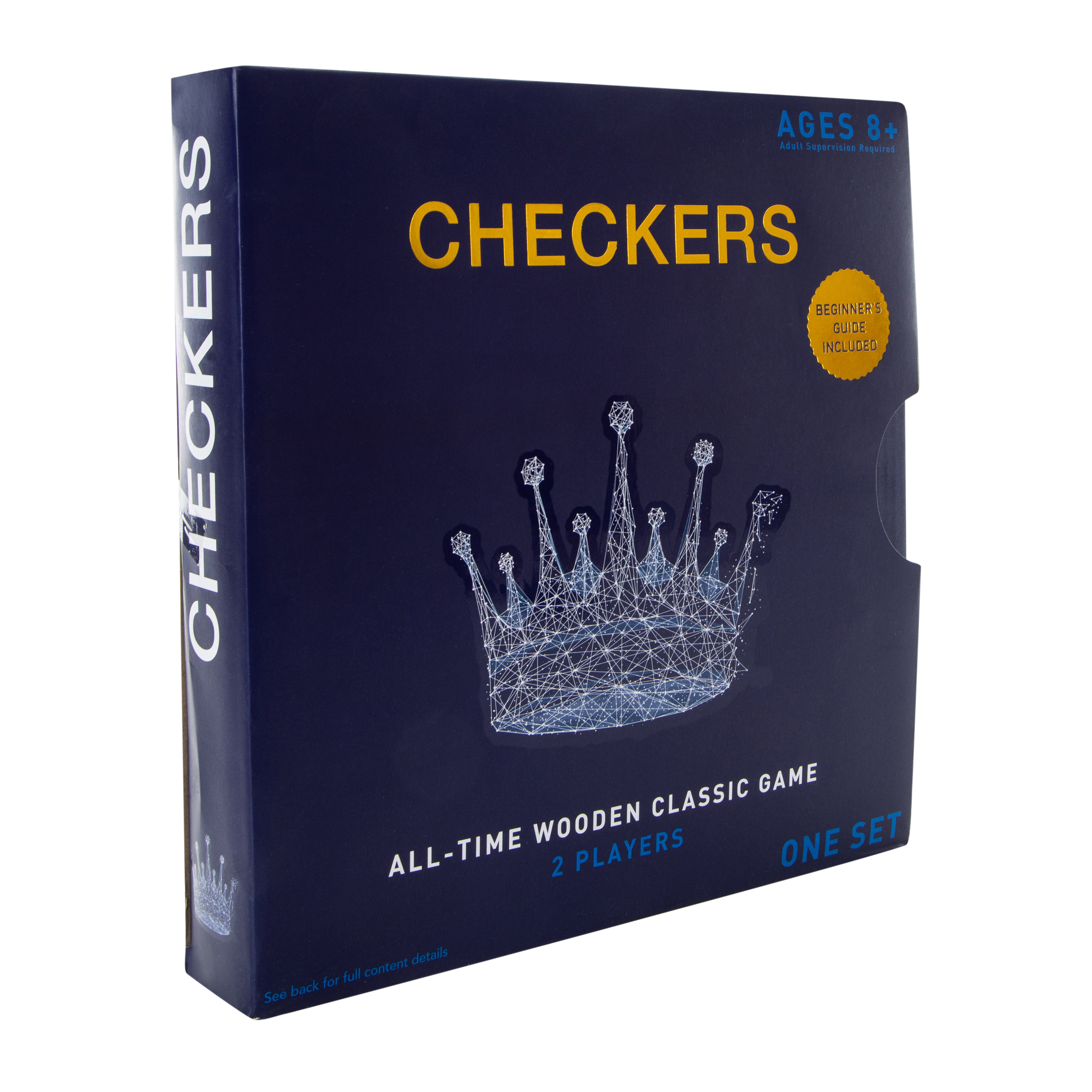 Checkers All-Time Wooden Classic Game