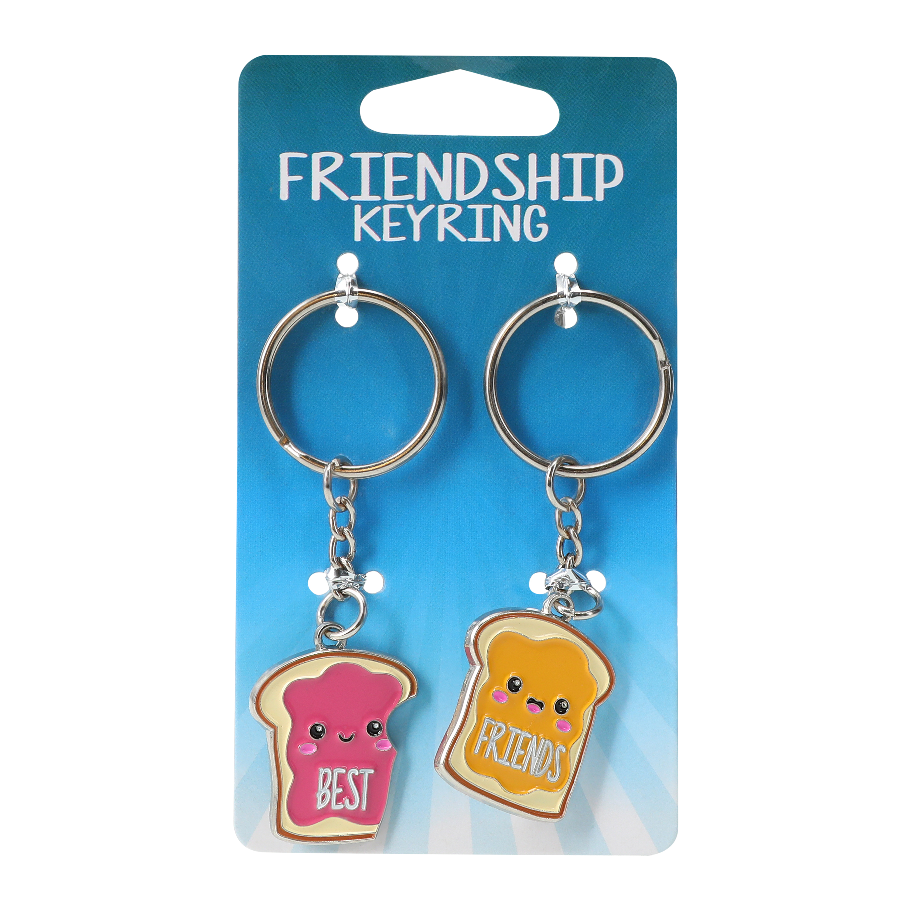 PB&J Friendship Keyring Set 2-Count