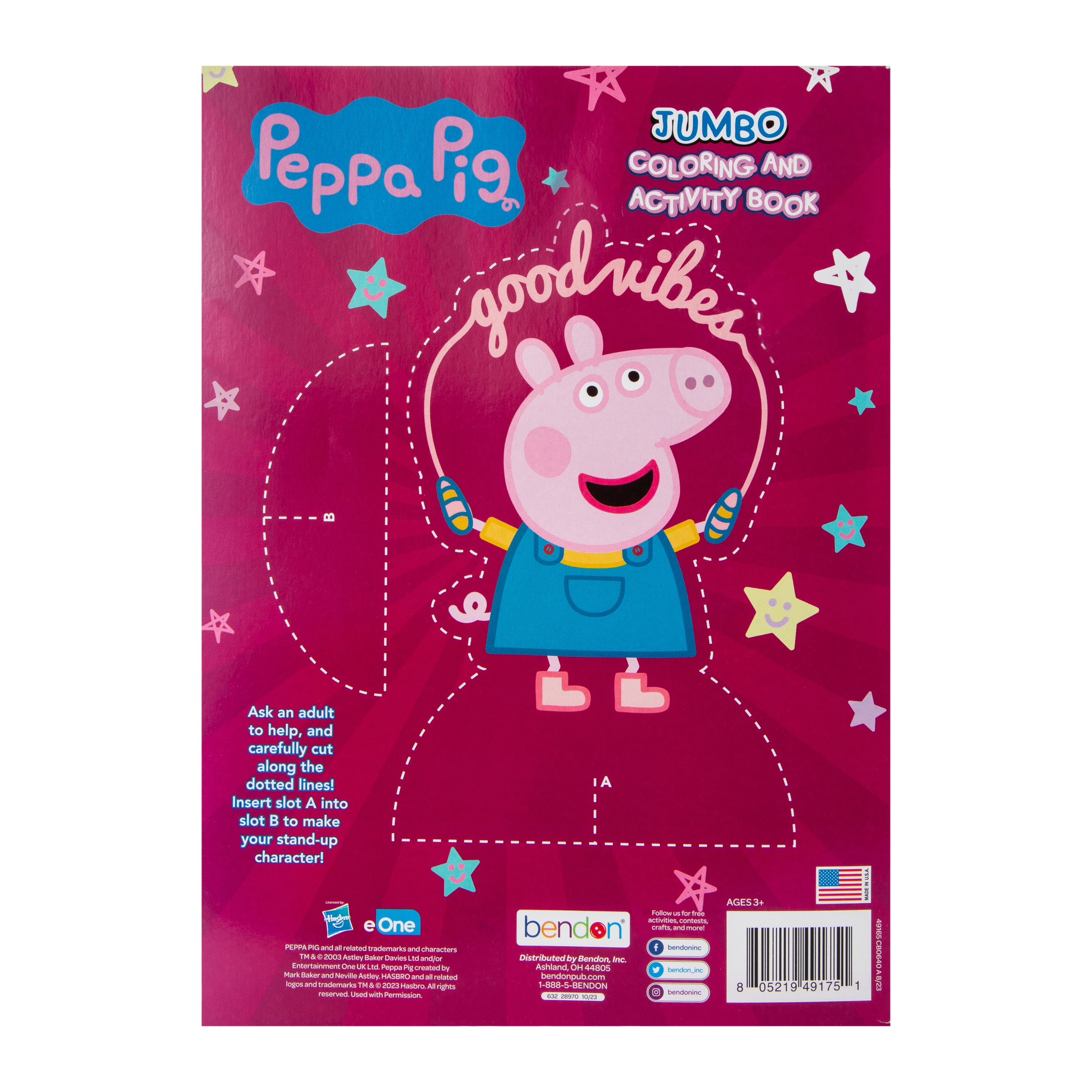 peppa pig™ jumbo coloring & activity book