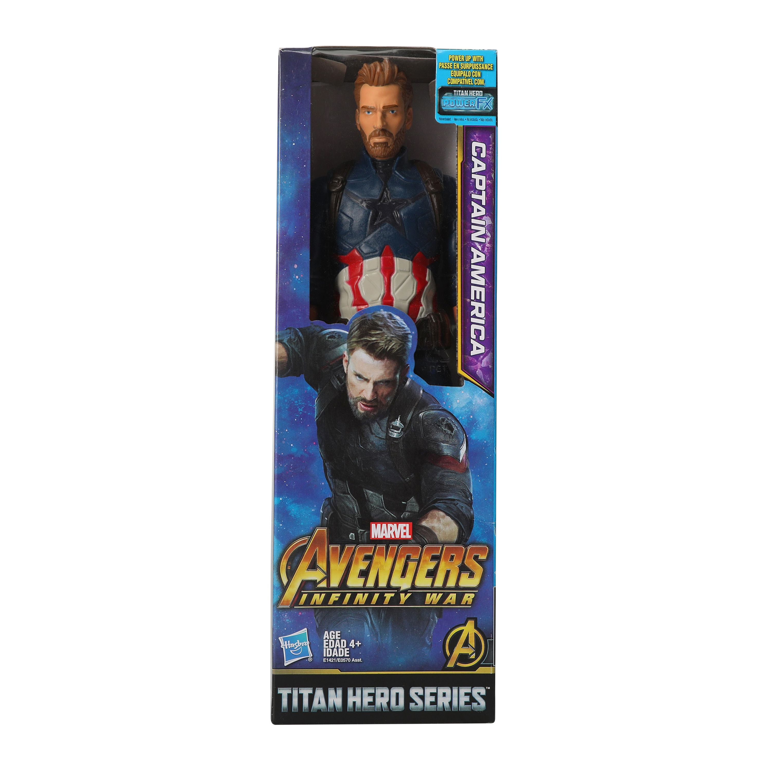 Disney Titan Hero Series Captain America Action Figure 12in