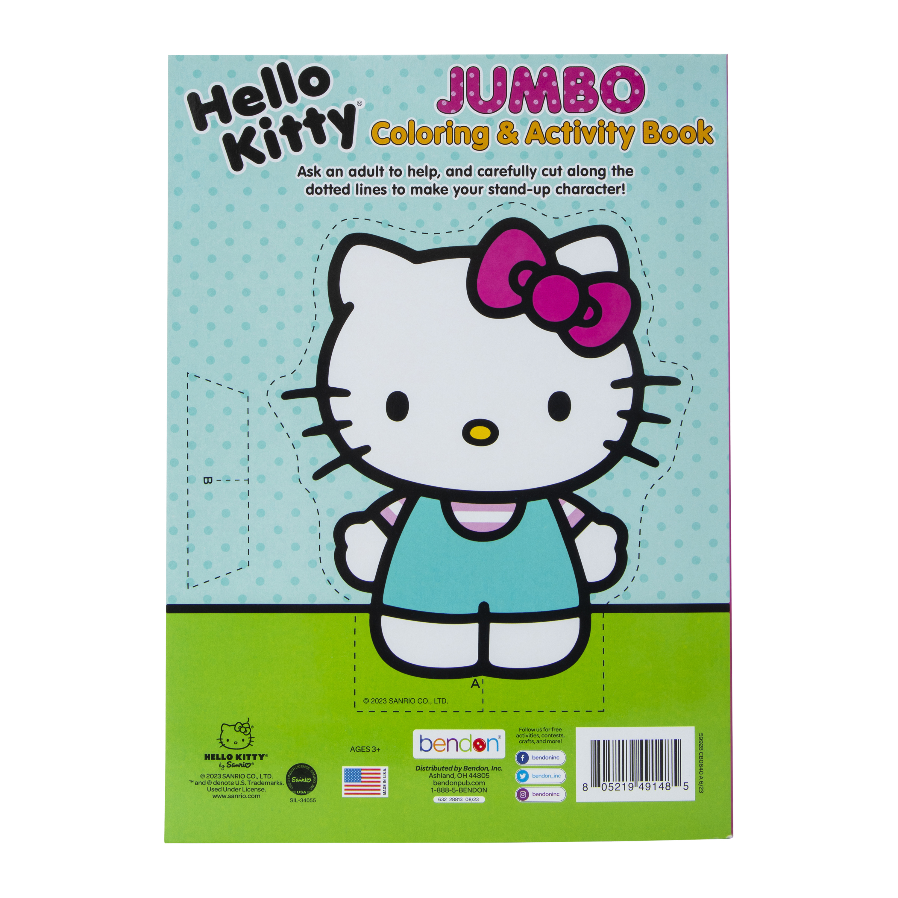 Hello Kitty® Jumbo Coloring & Activity Book