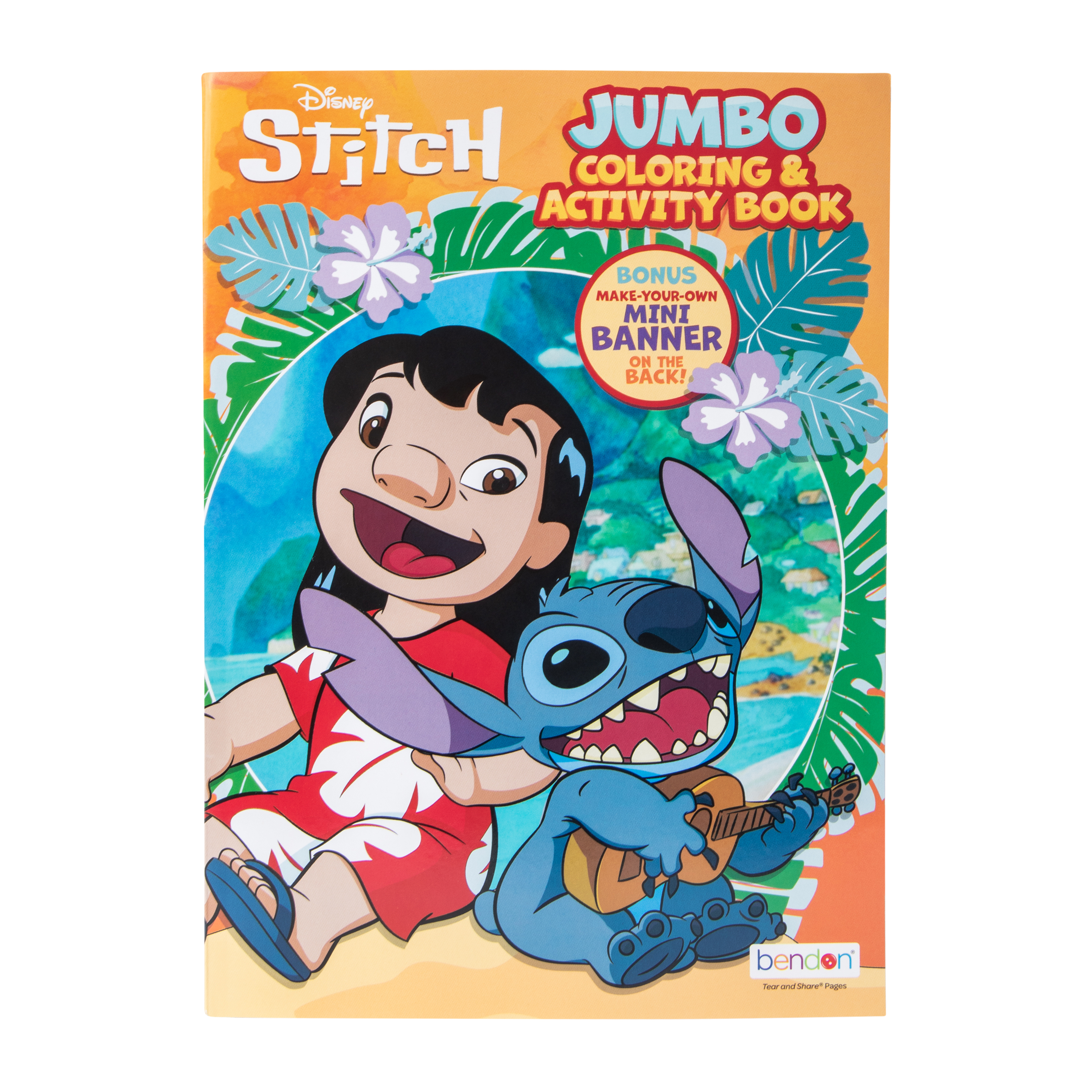 Disney Lilo & Stitch jumbo coloring activity book