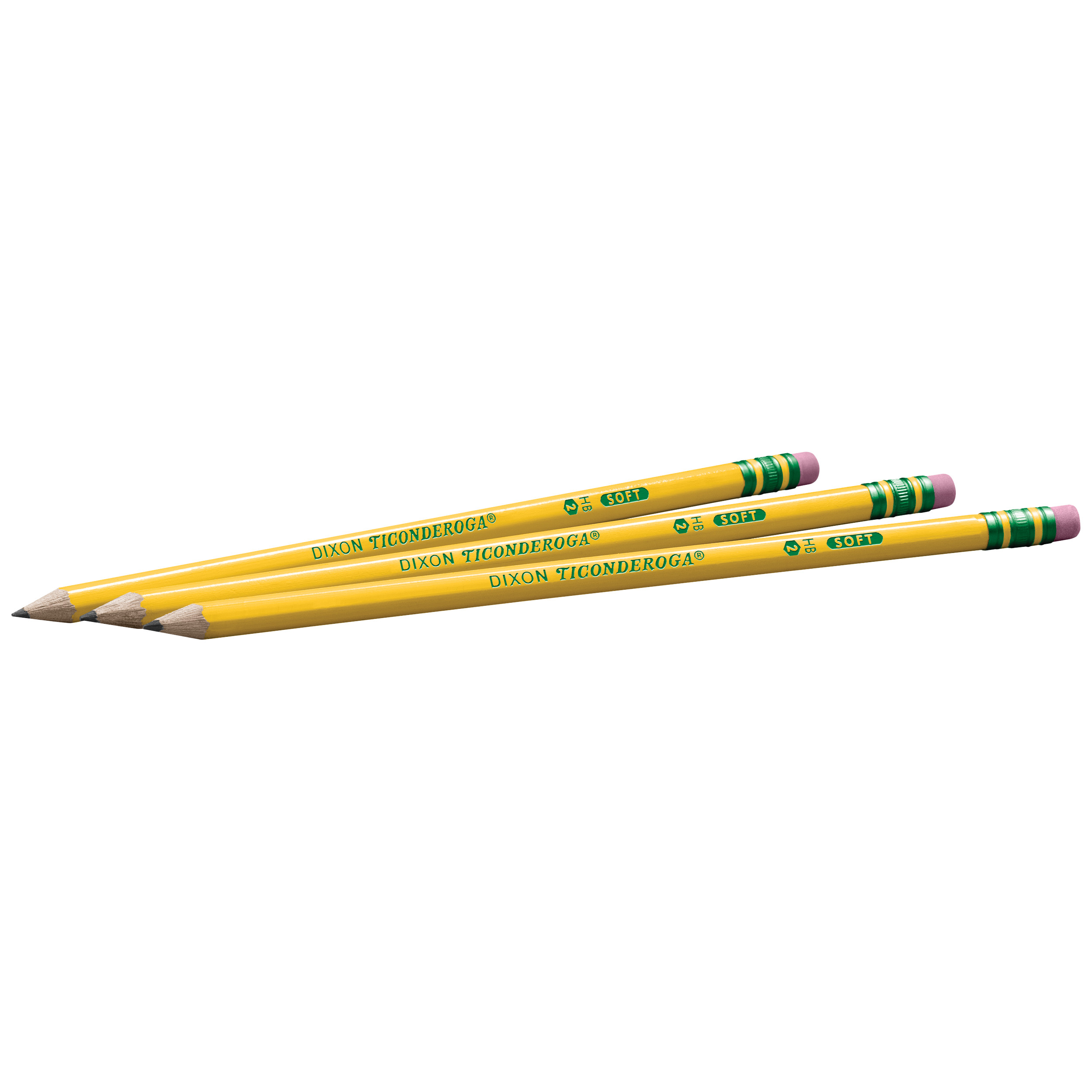 ticonderoga® #2 pencils hb sharpened 4-pack