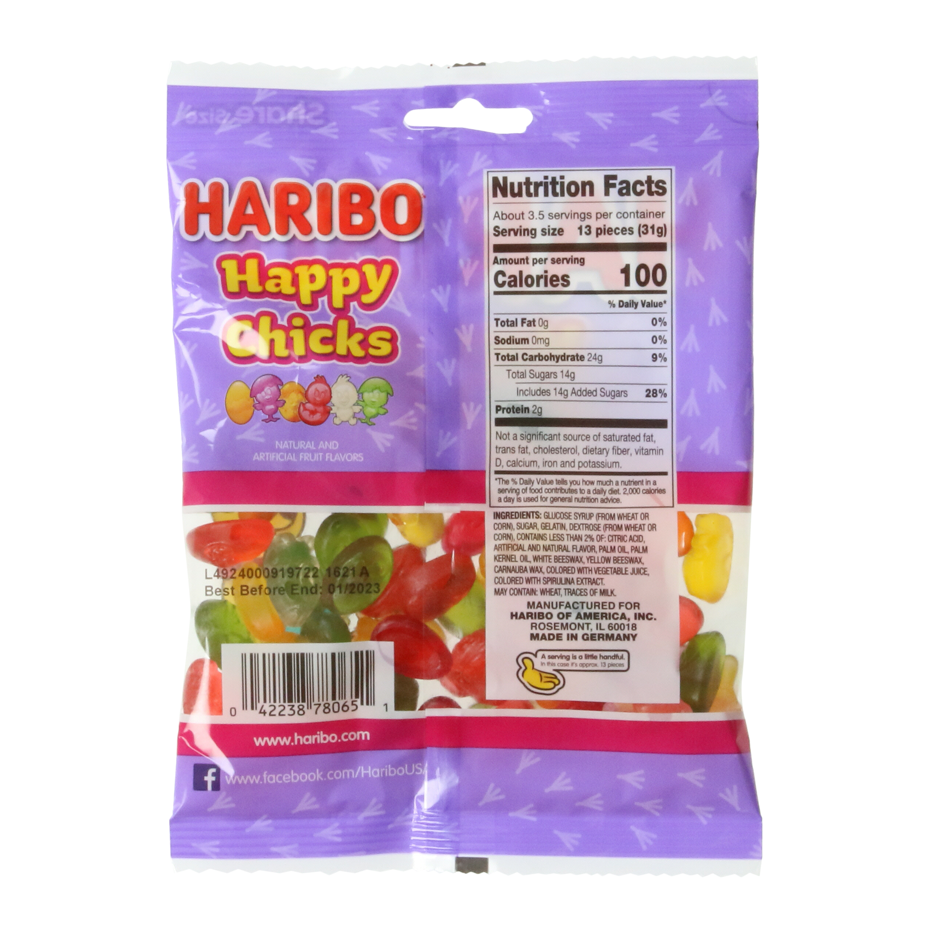 Haribo® Happy Chicks Gummi Candy 4oz