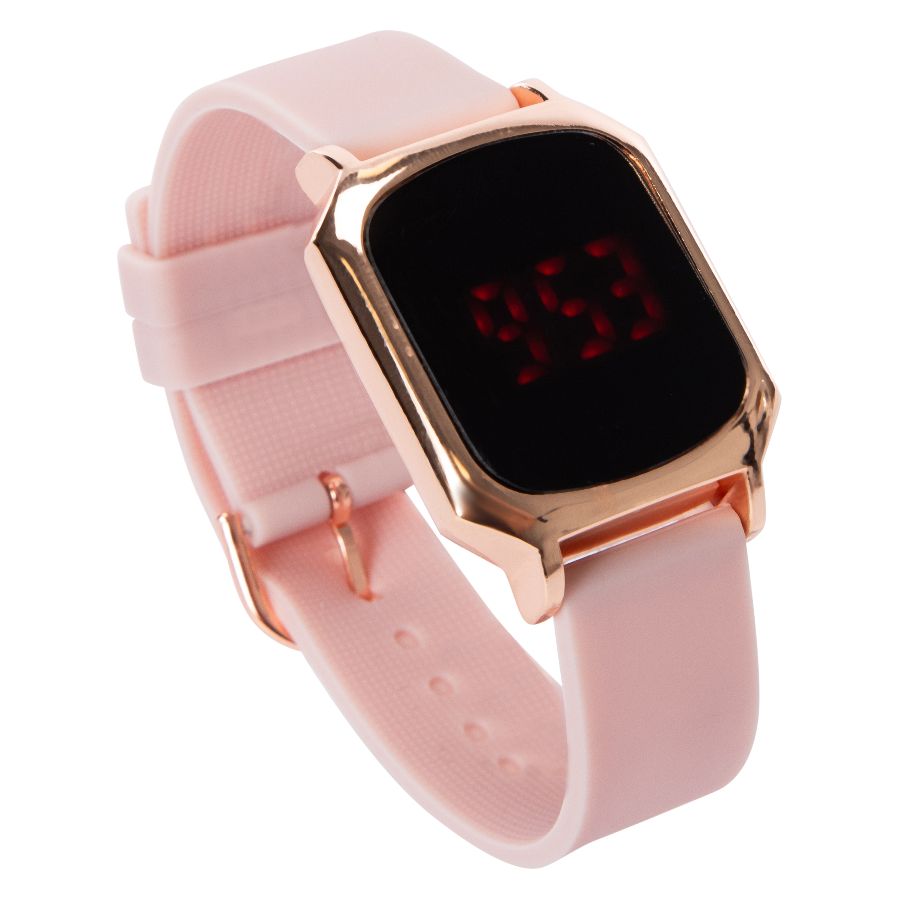 Sleek Rectangular LED Watch