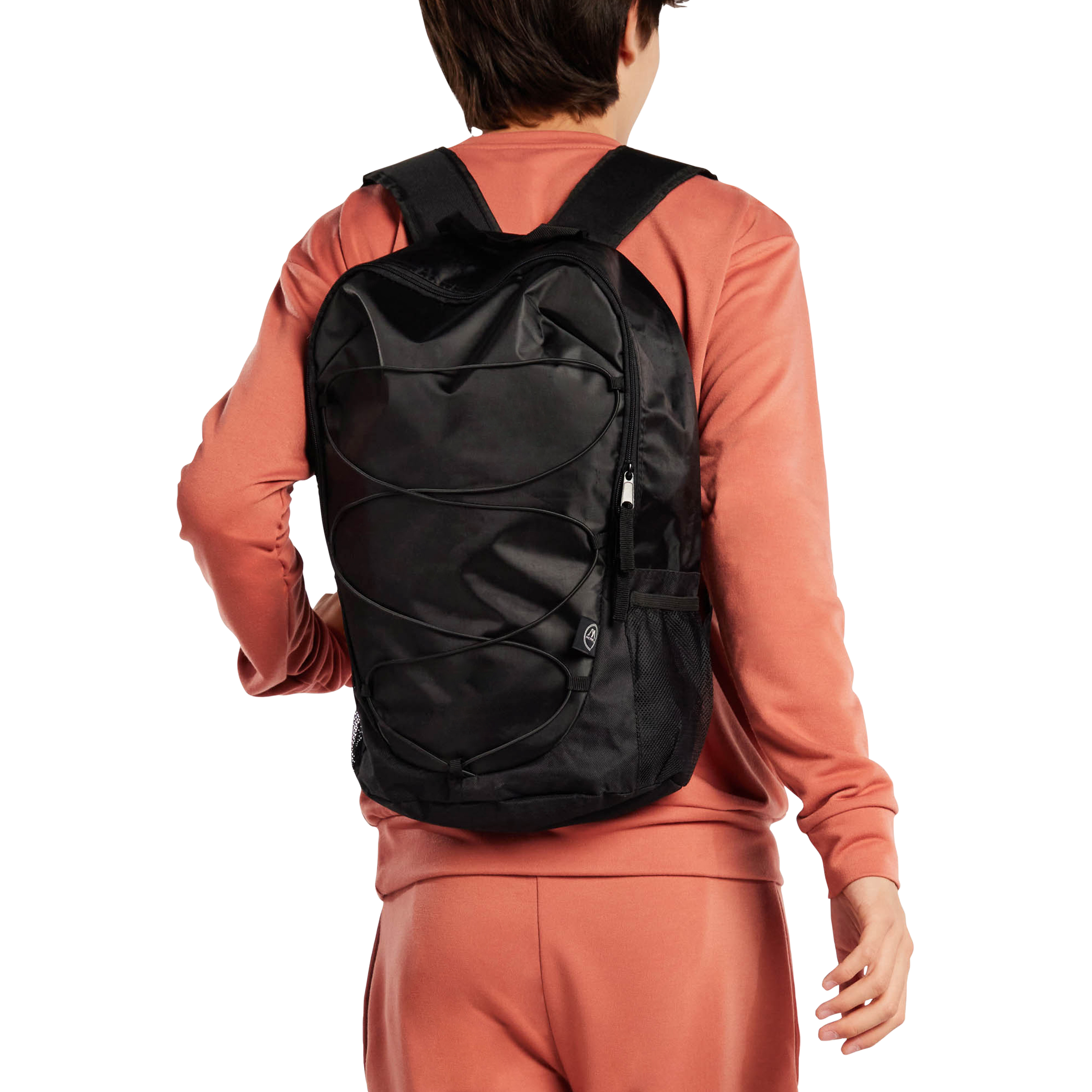 bungee cord backpack 17in