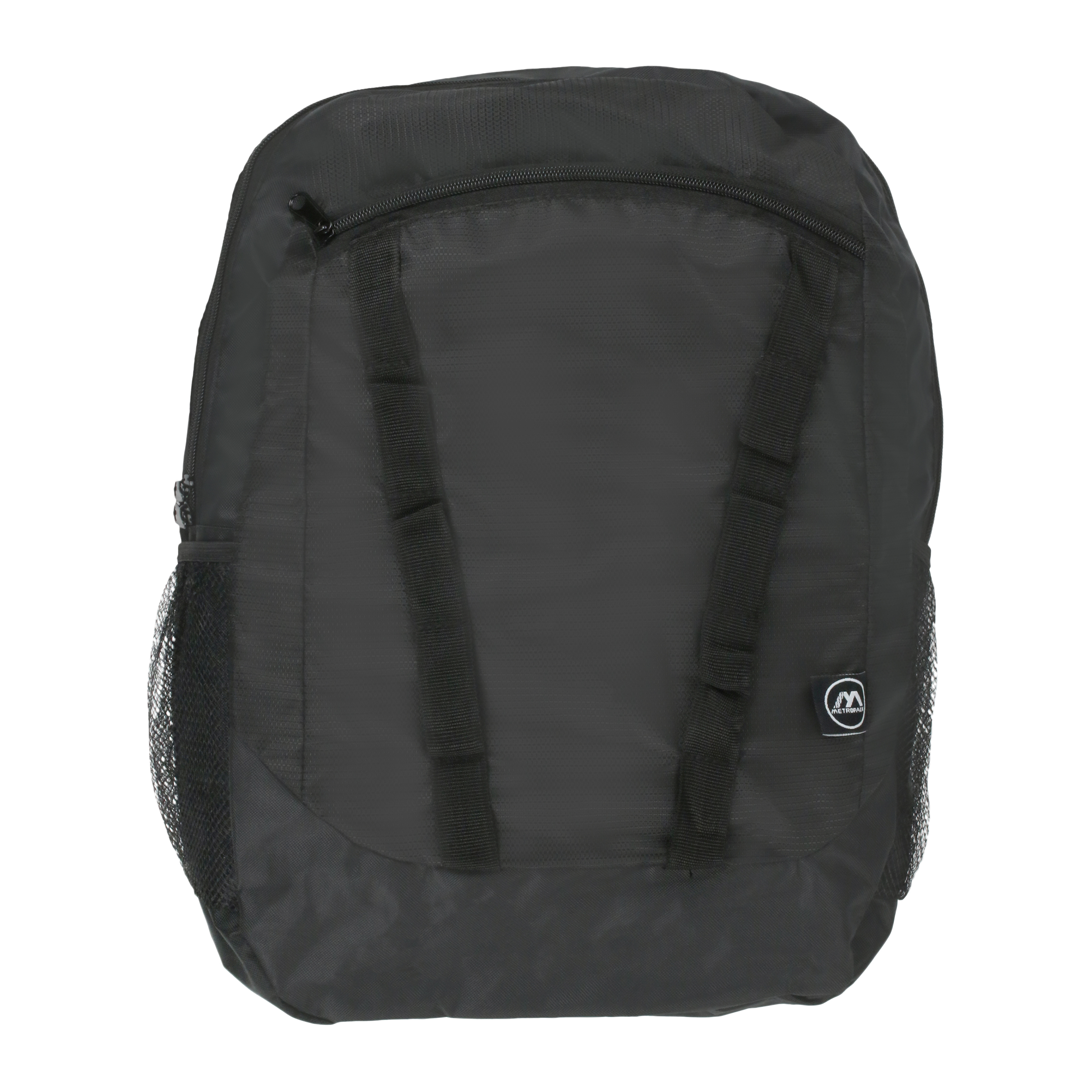 double webbing orange backpack 17in