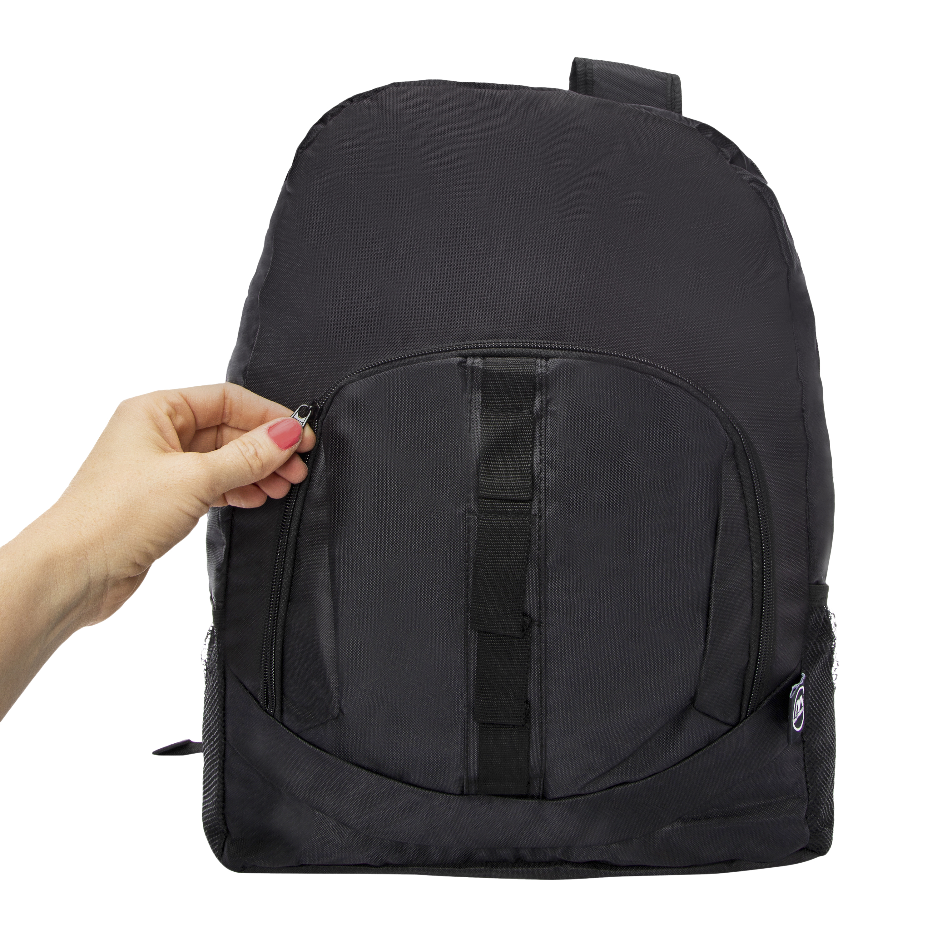 single webbing gray backpack 17in