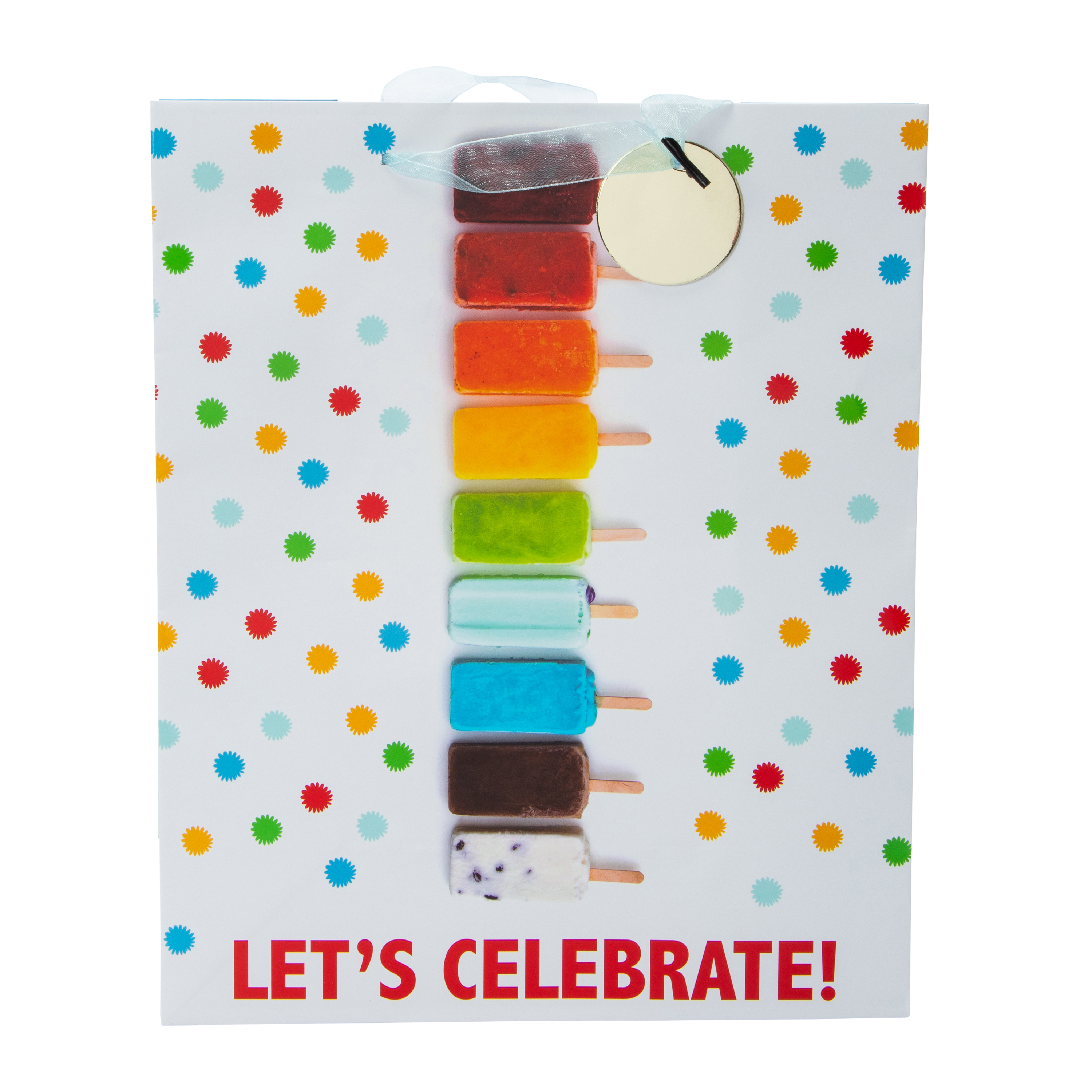 Ice Cream Large Gift Bag 12.75in x 10.5in