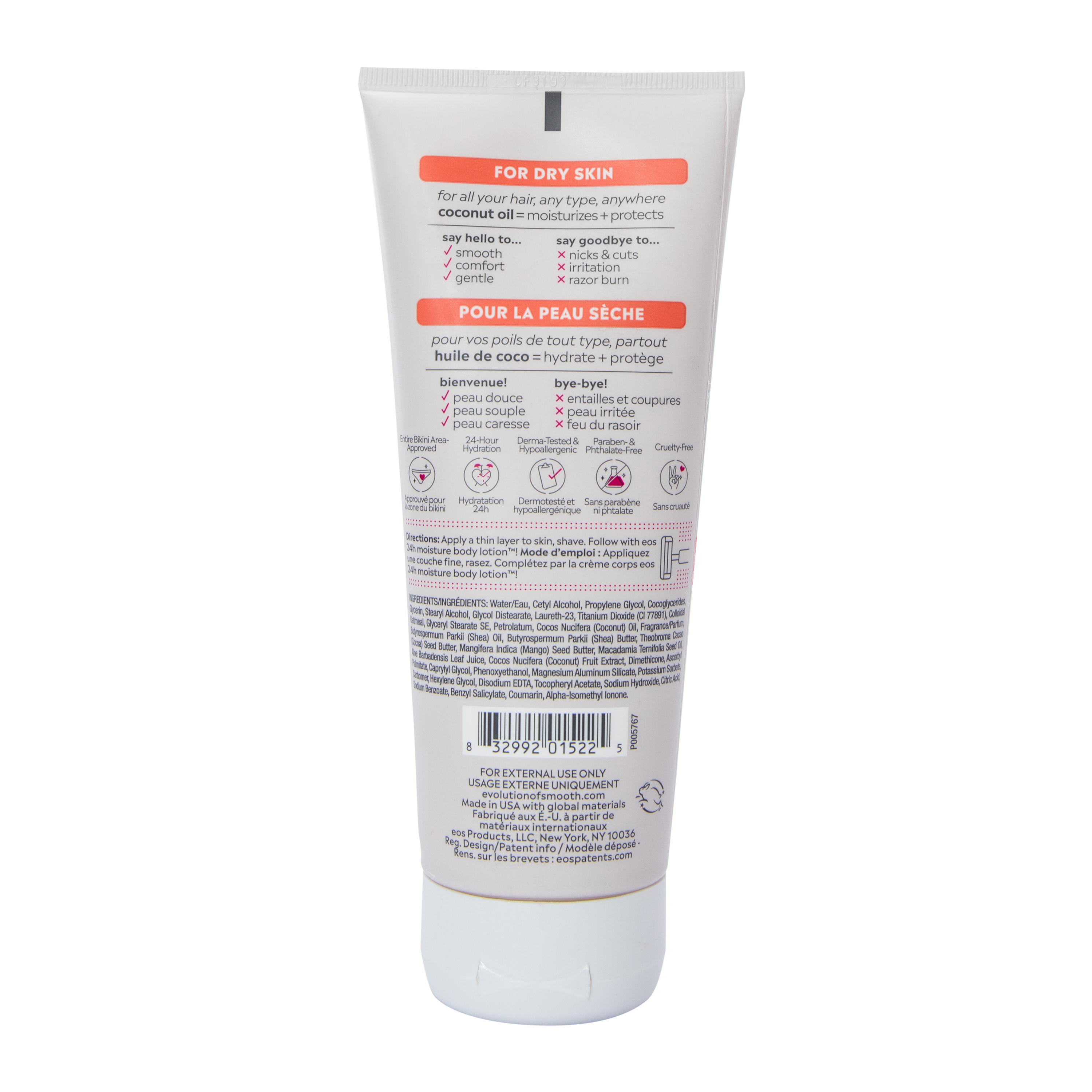 EOS™ Dry Skin Non-Foaming Shave Cream™ 7oz