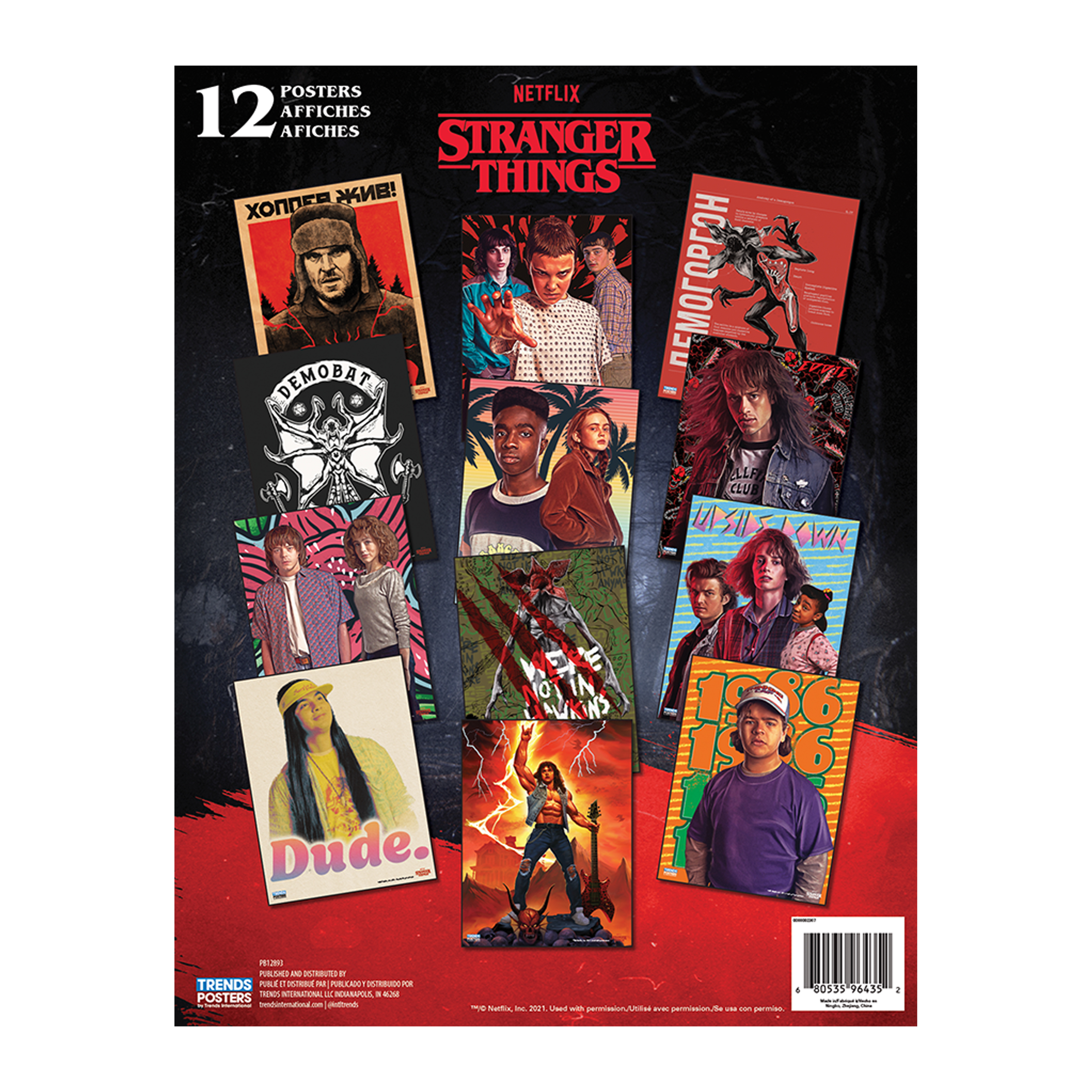 Stranger Things™ Poster Book 12-Count | Five Below