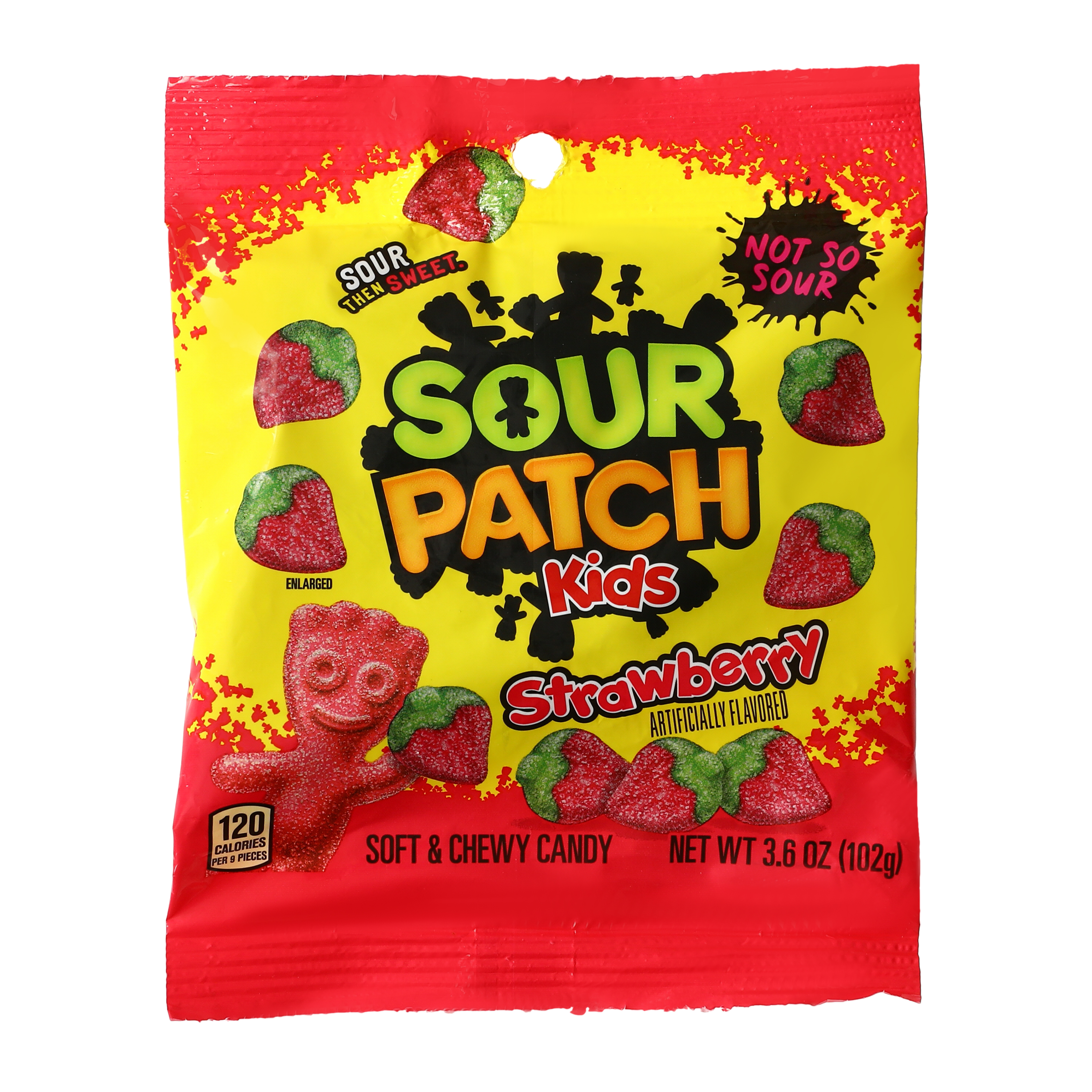 strawberry sour patch kids® 3.6oz bag