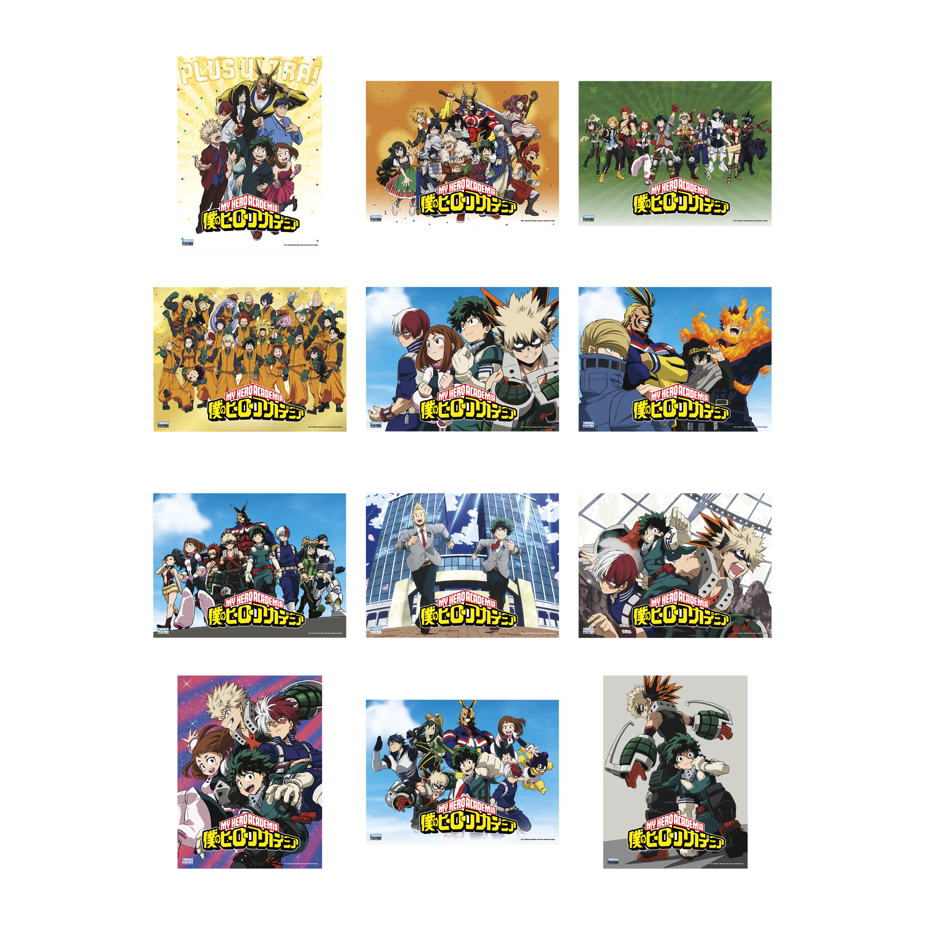 my hero academia™ book of posters 12-count