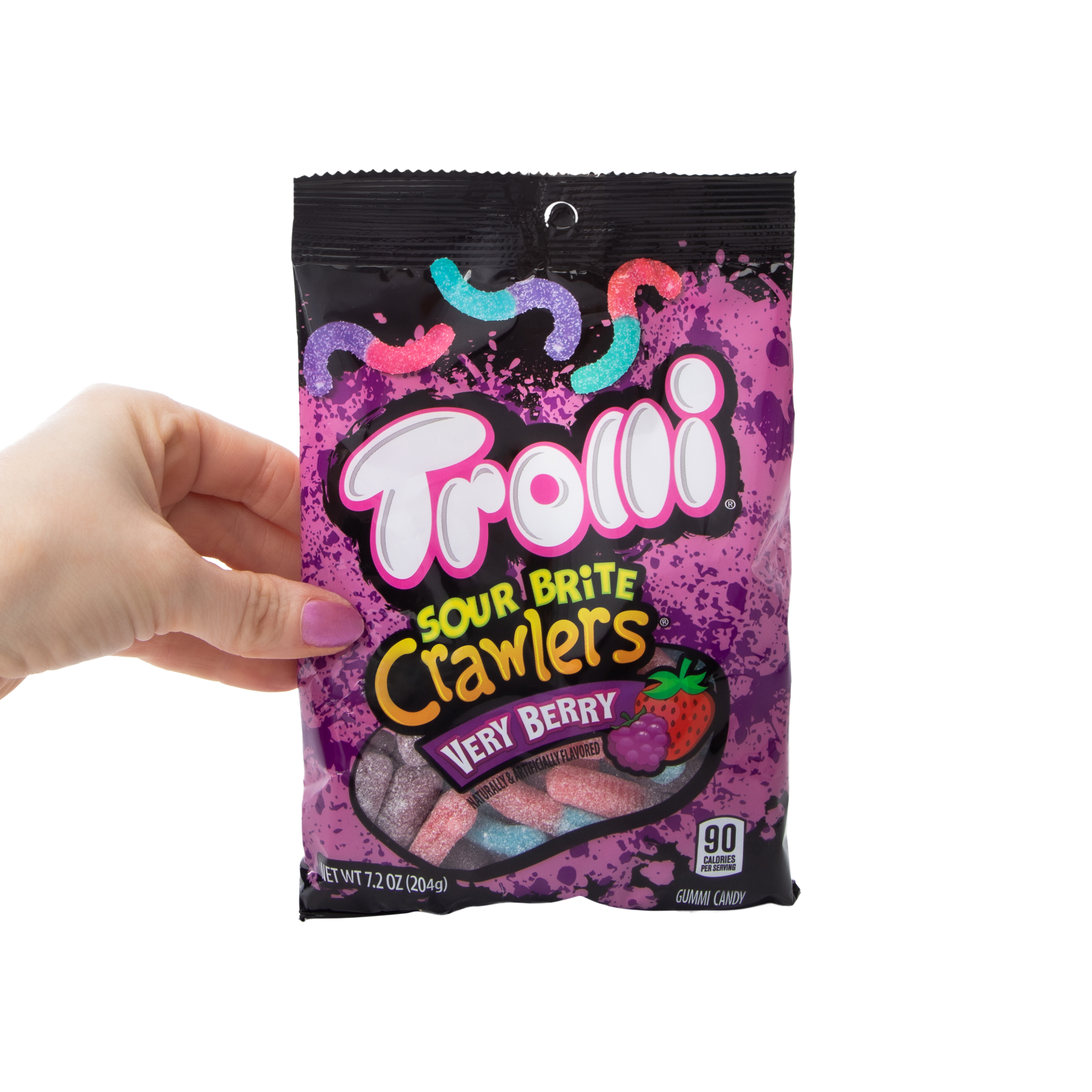 Trolli® Sour Brite Crawlers™ Very Berry Gummi Candy 7.2oz