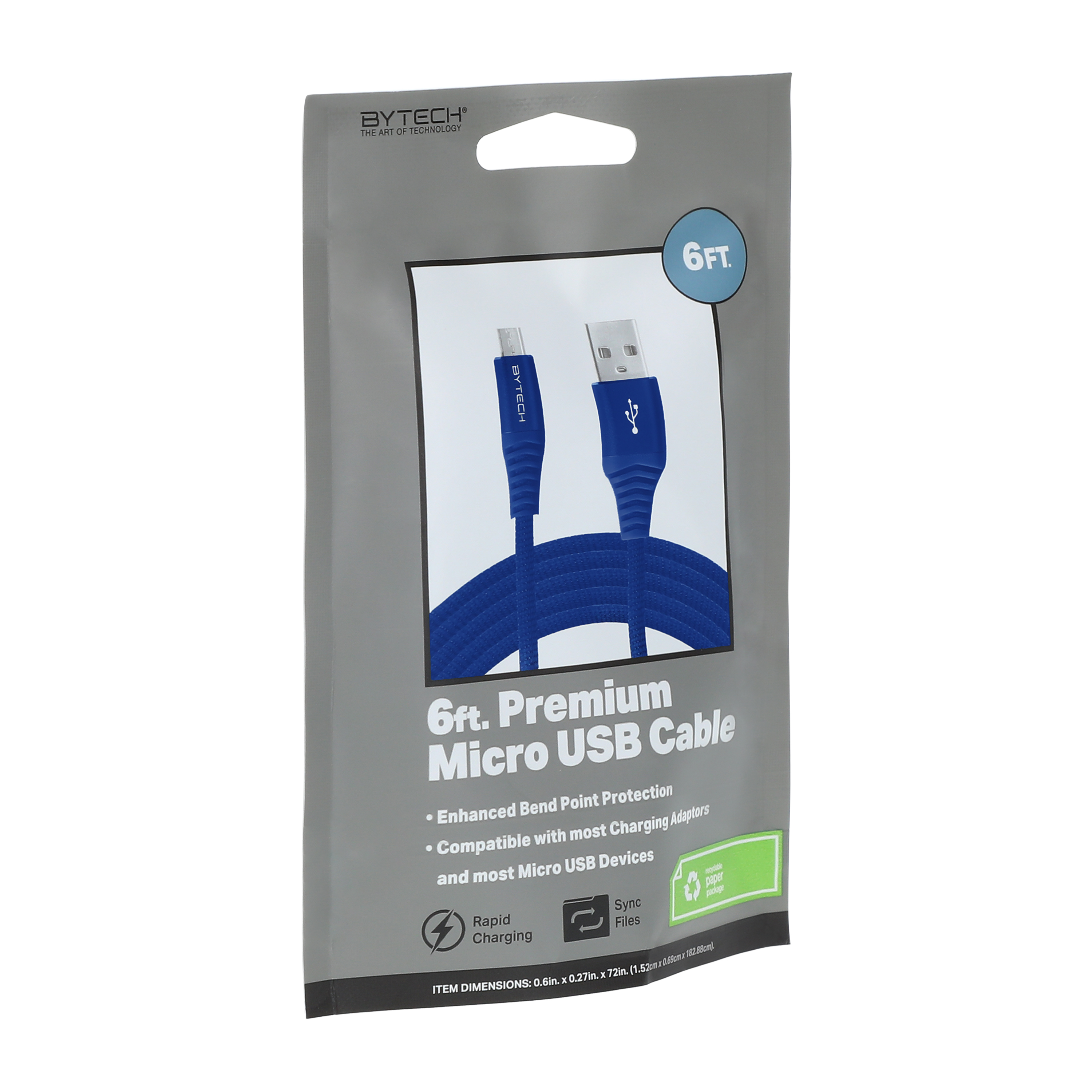 6ft Micro-USB Charging Cable