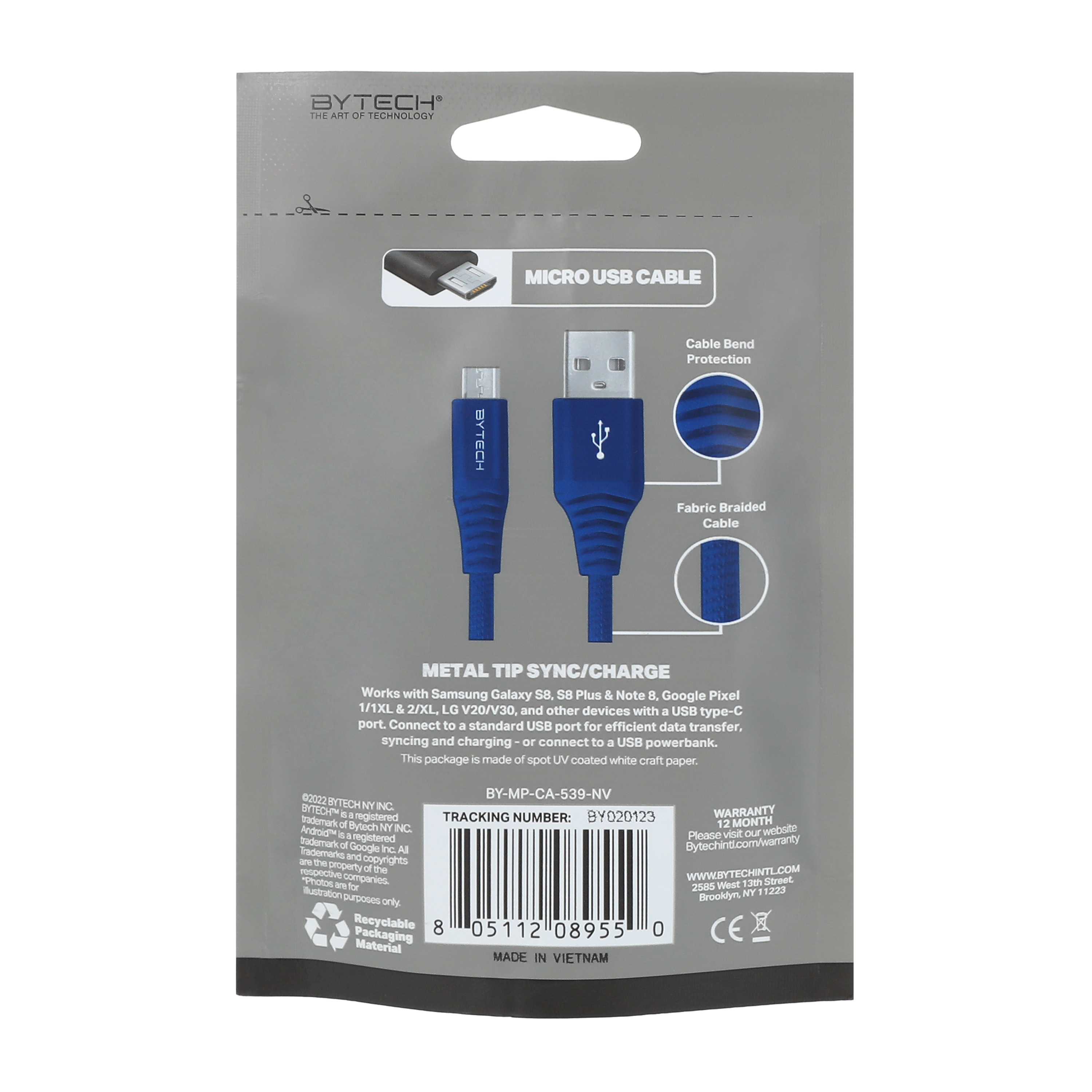 6ft Micro-USB Charging Cable