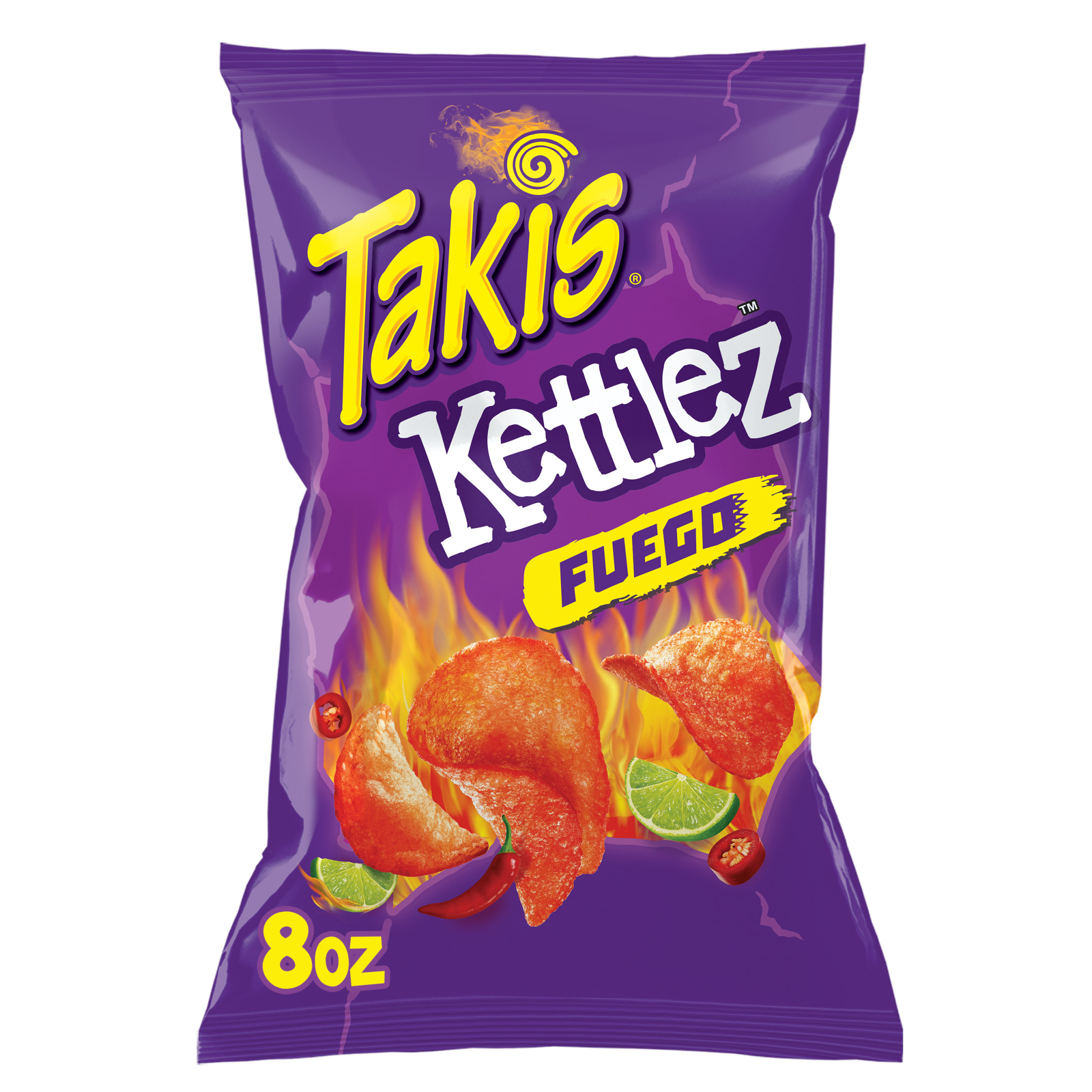 Takis Kettlez Fuego potato chips 8oz