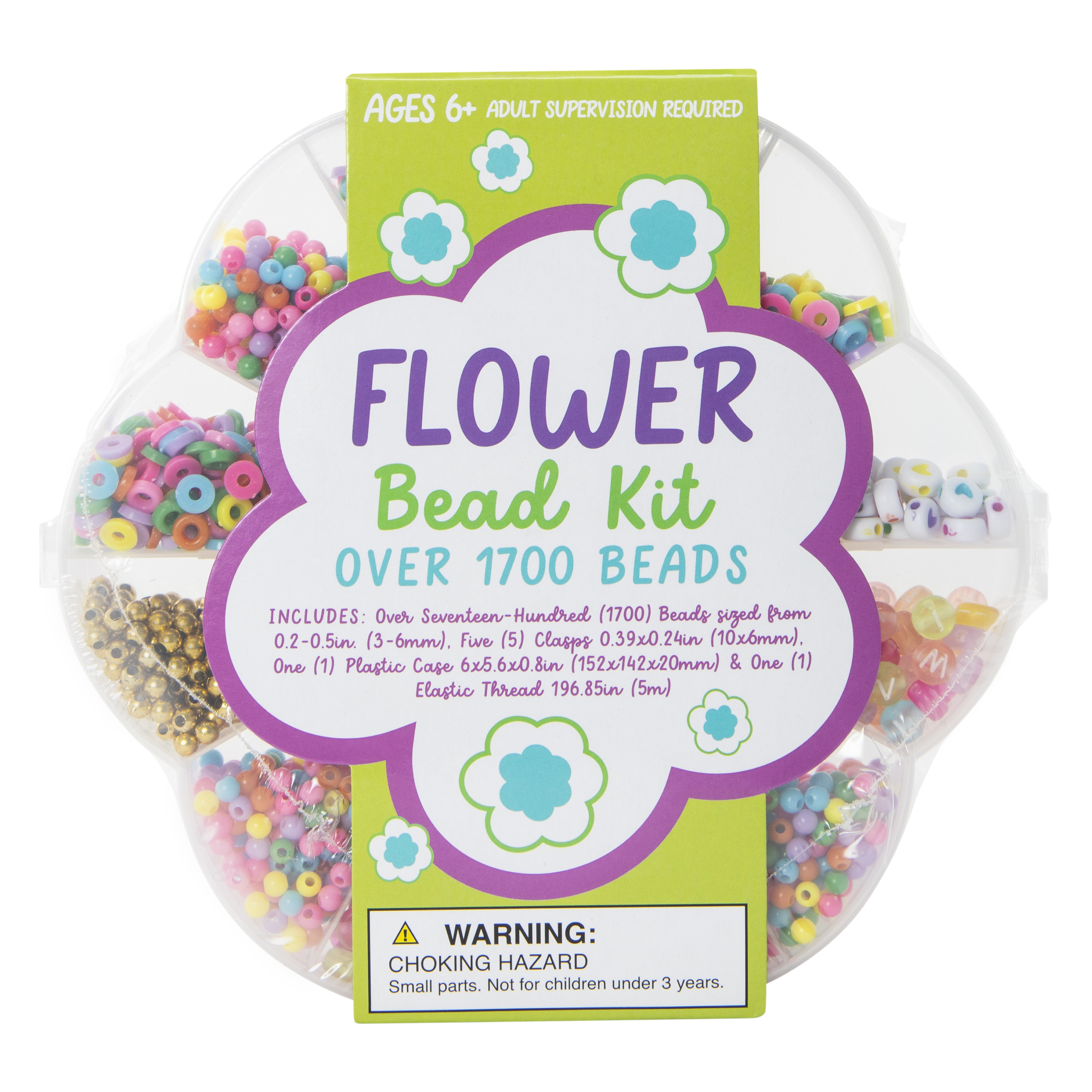 まめ✨５点set❤️ DIY bead kit with over 1700 beads | Five Below