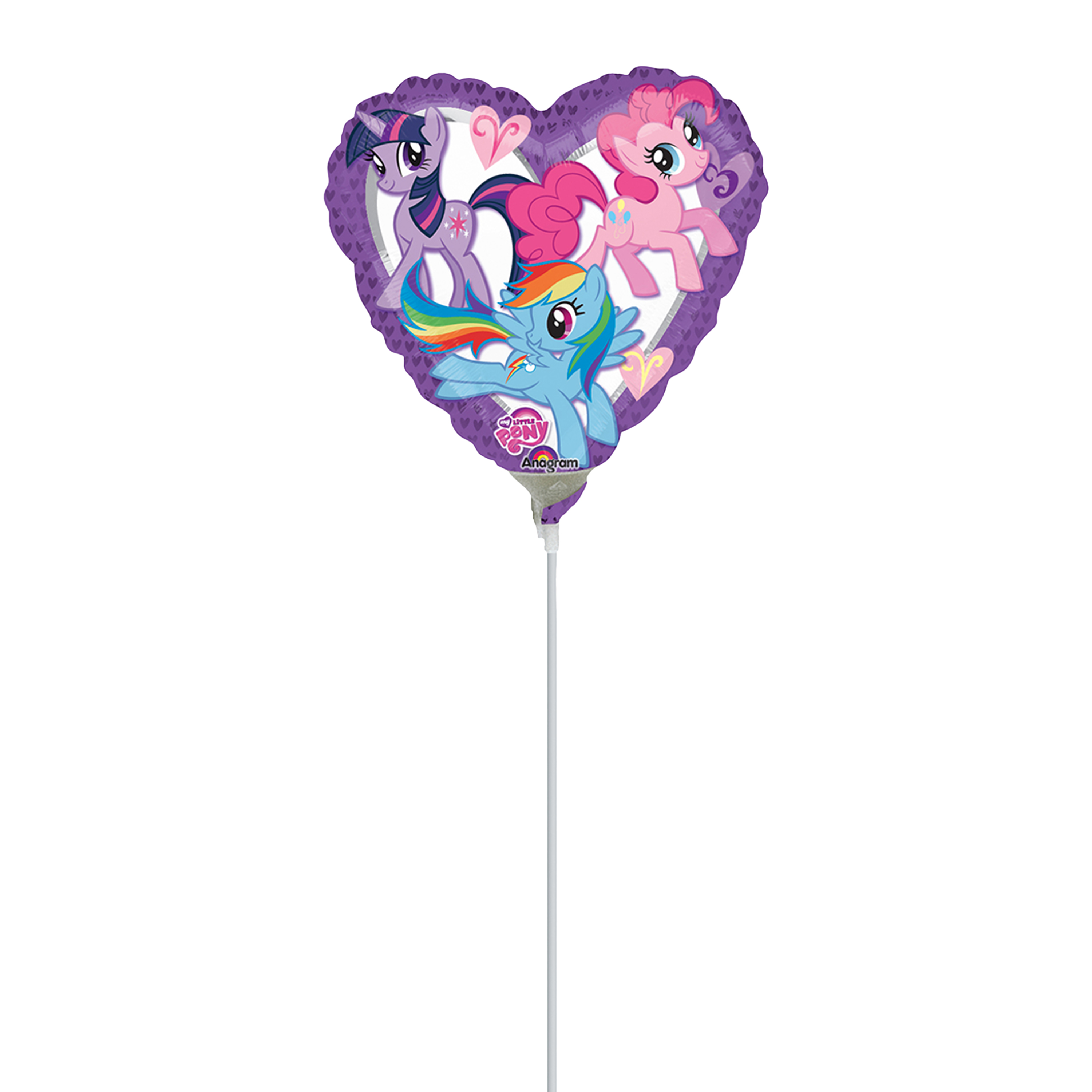 My Little Pony™ Pre-Inflated Stick Balloon 9in