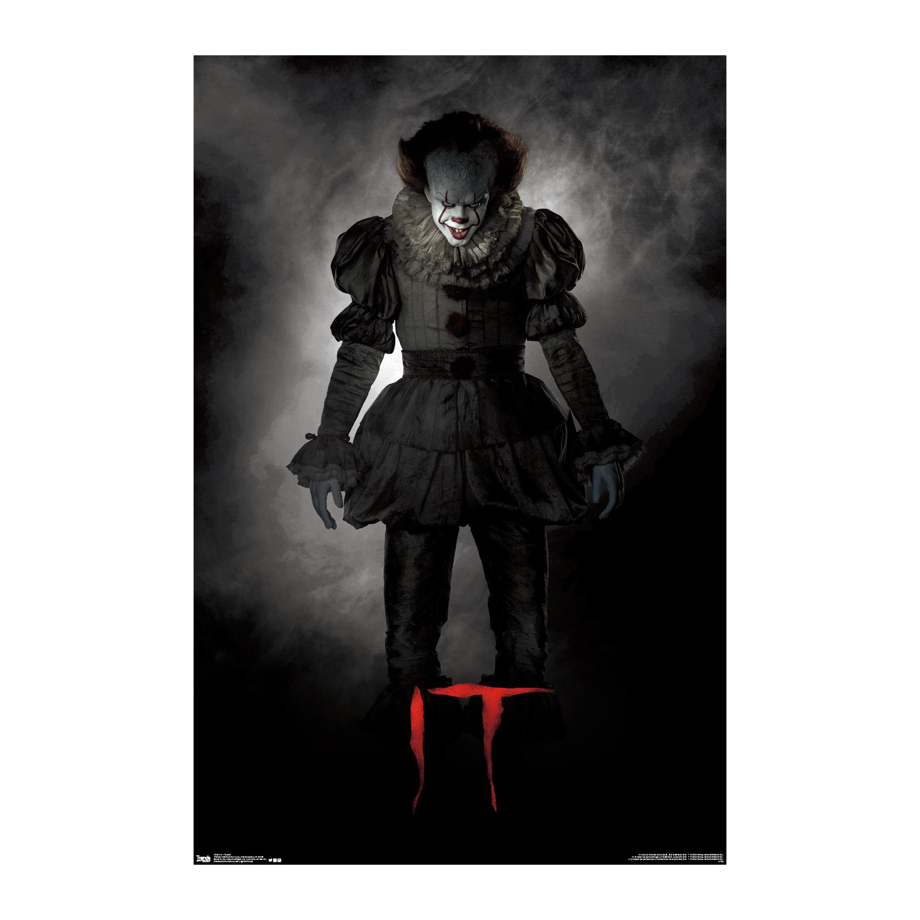 IT Clown Wall Art Poster 22.3in x 34in