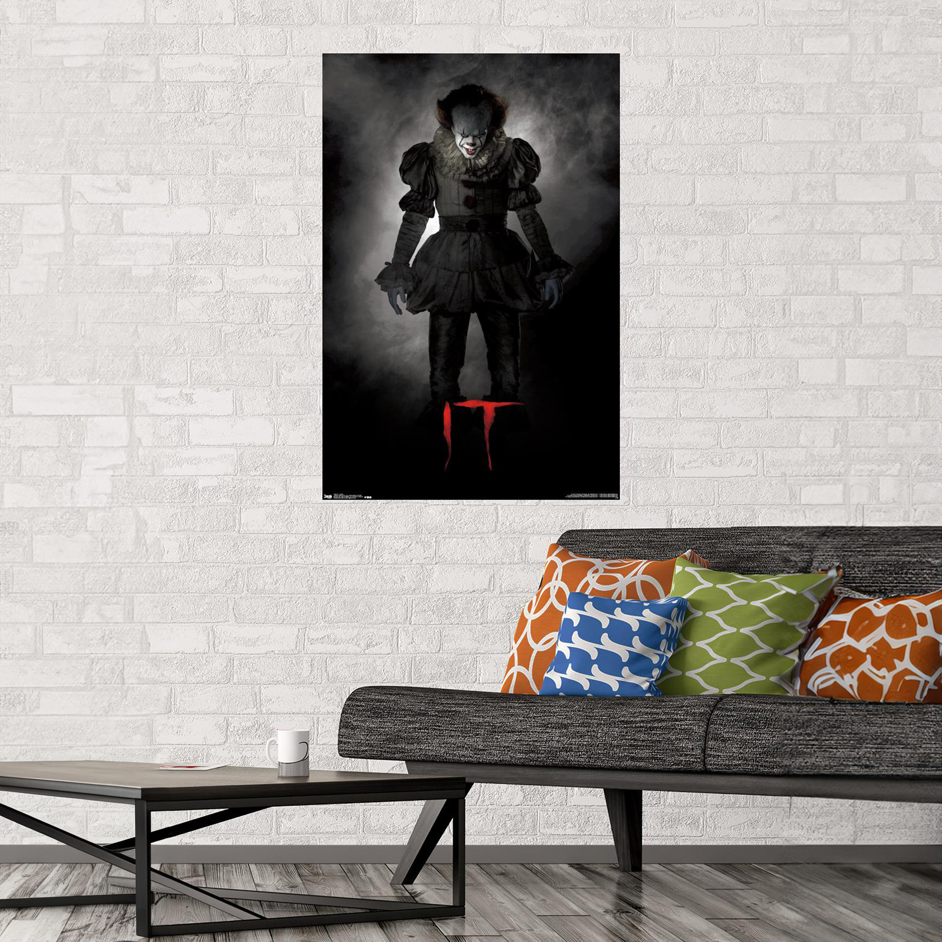 IT Clown Wall Art Poster 22.3in x 34in