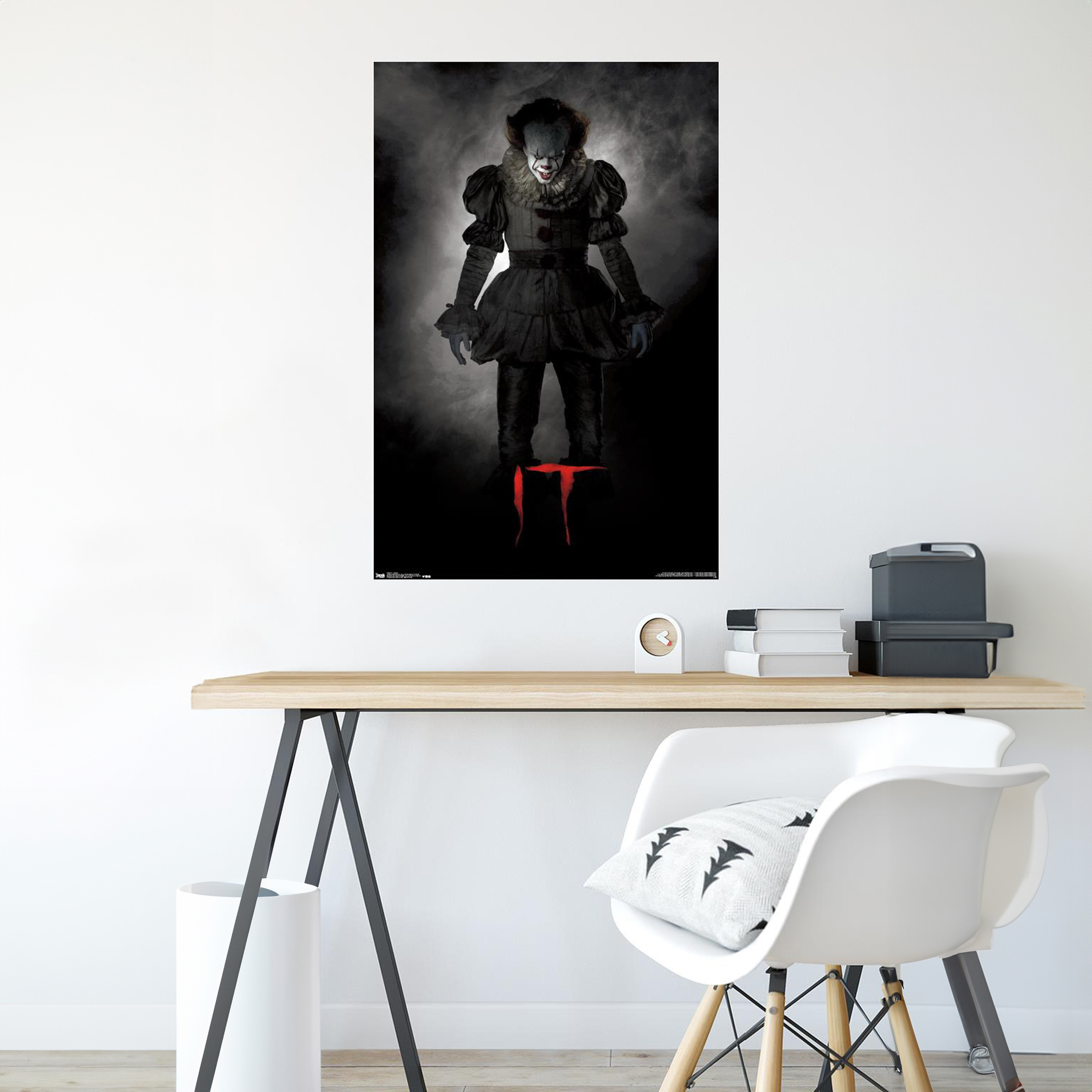 IT Clown Wall Art Poster 22.3in x 34in