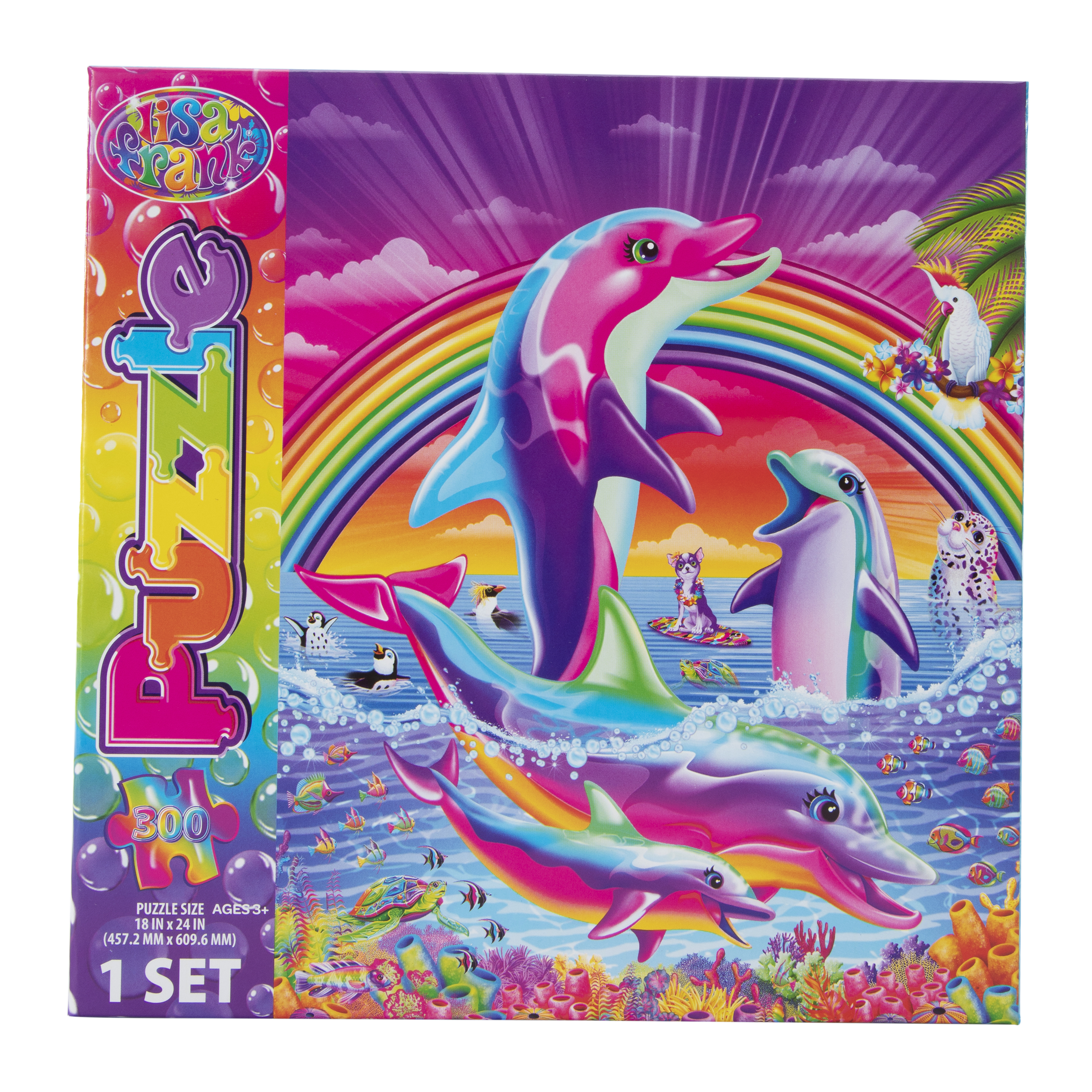 lisa frank™ jigsaw puzzle 8in x 8in | Five Below lisa frank™ jigsaw puzzle 8in x 8in | Five Below