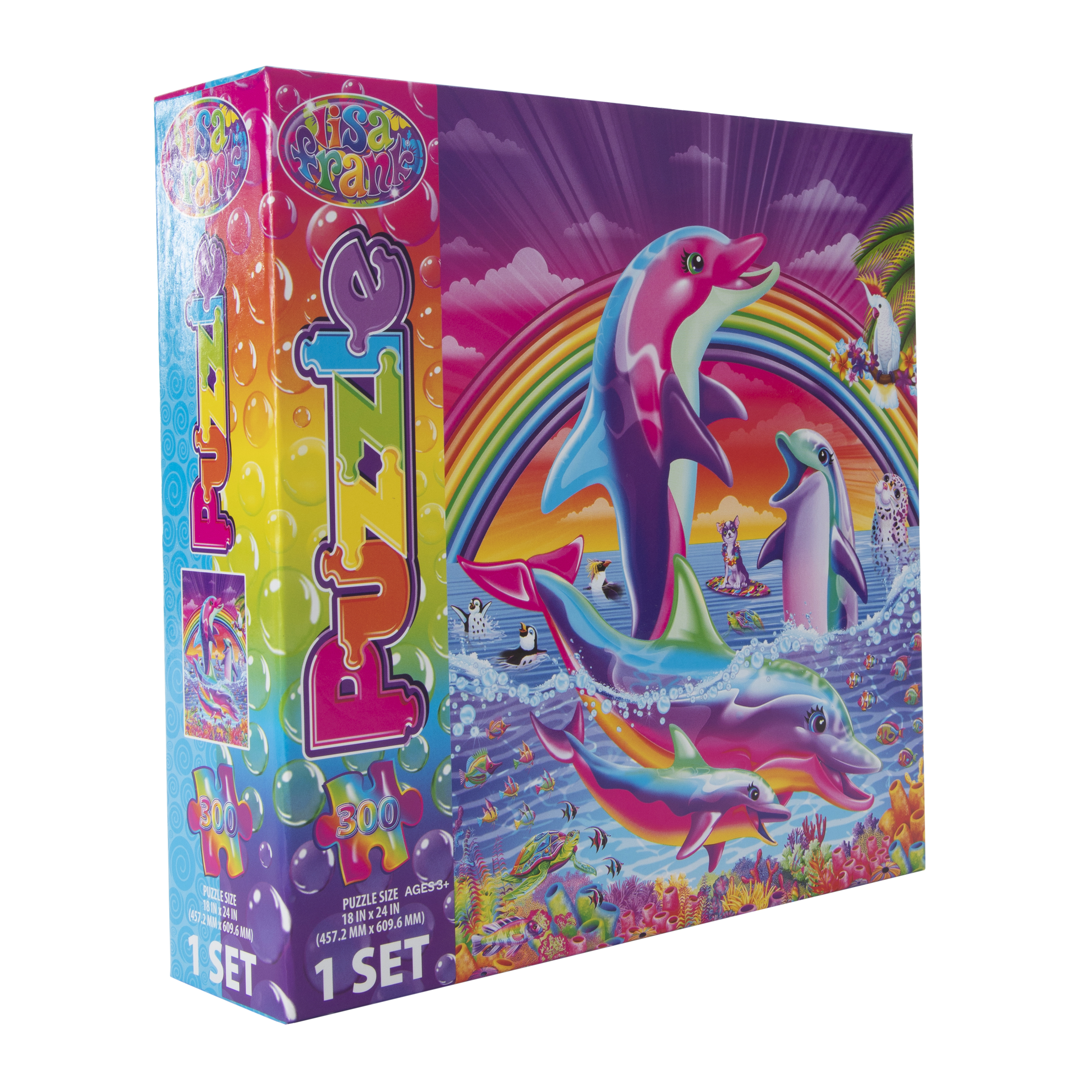 THE ONE ファイル2枚 BABYL LRESISTANCE lisa frank™ jigsaw puzzle 8in x 8in | Five Below