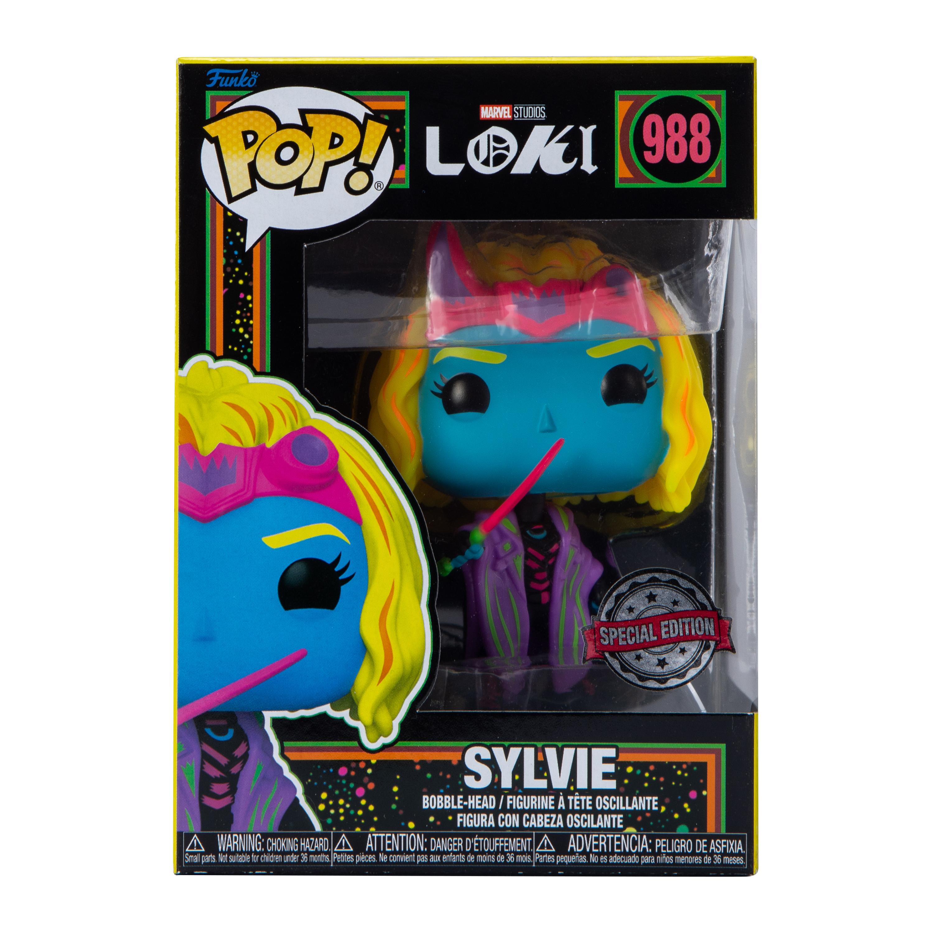 Funko Pop! Marvel Loki Sylvie Bobble-Head Figure