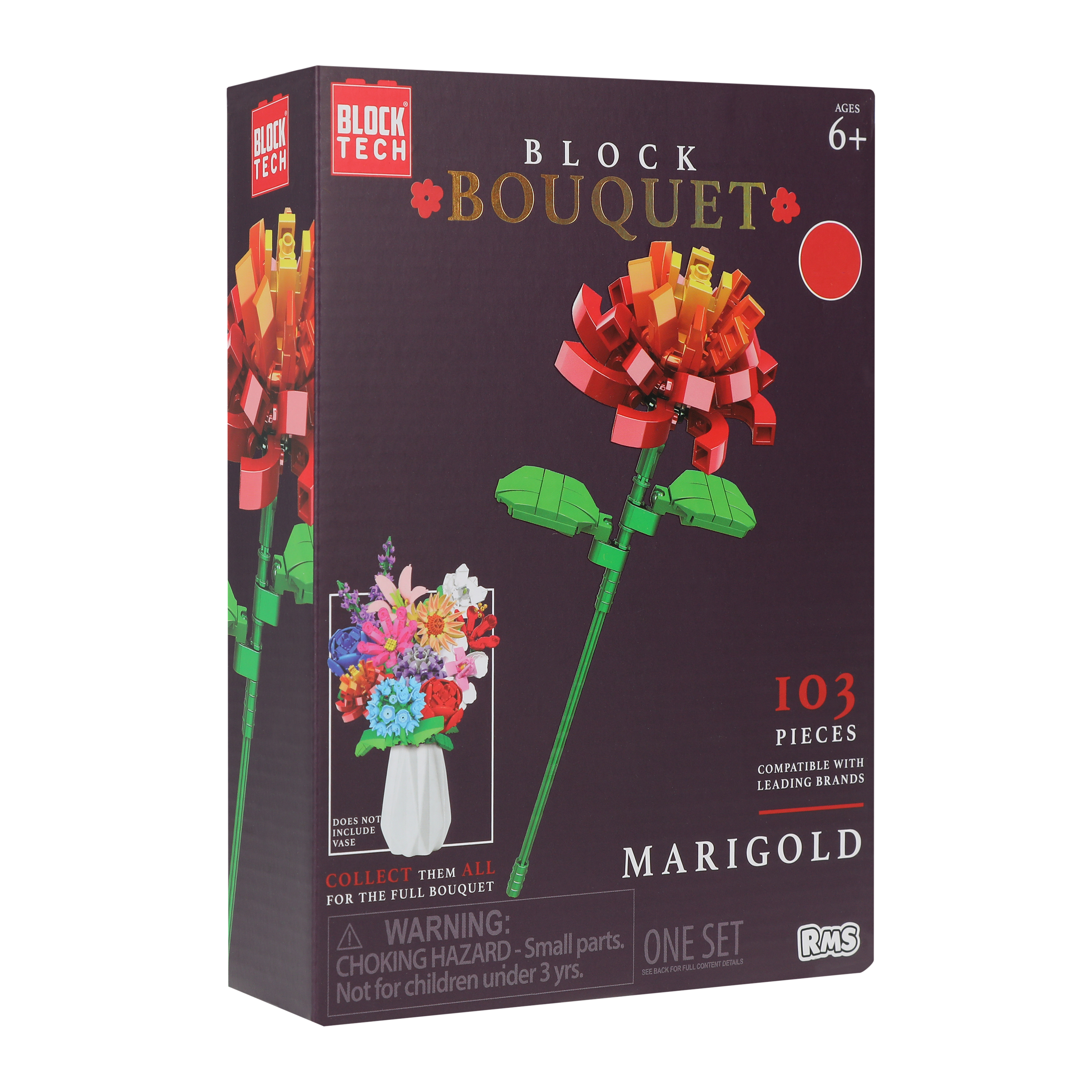 flowerページ block tech® block bouquet flowers | Five Below