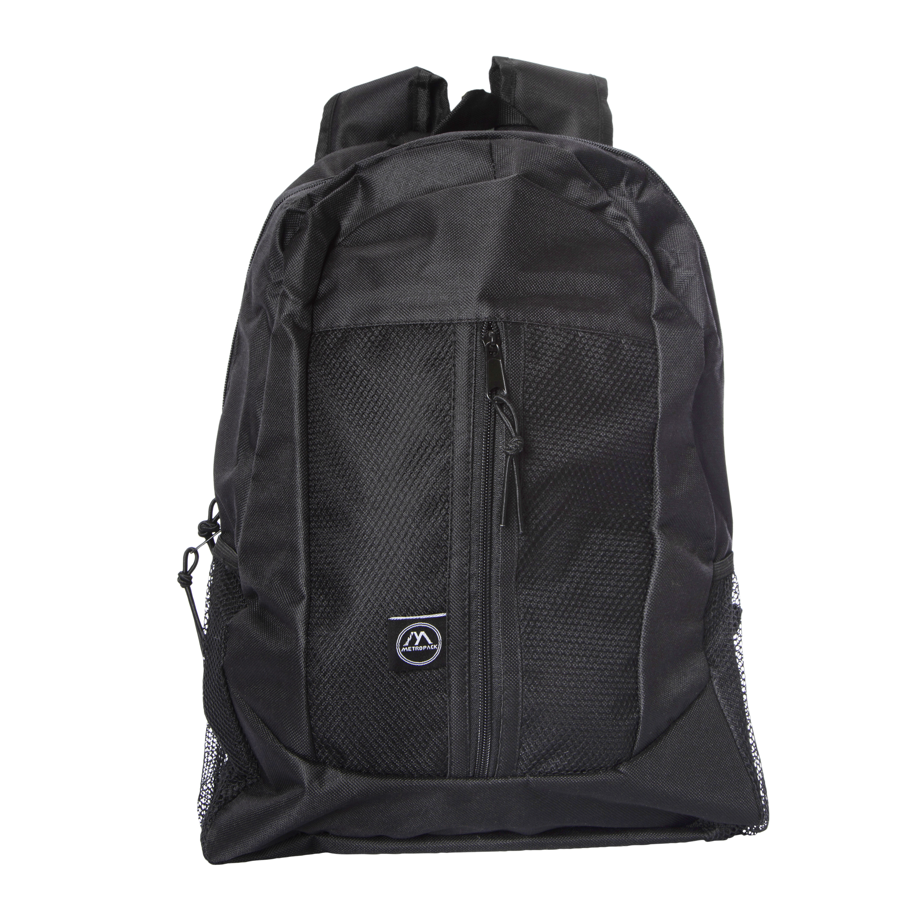 front mesh pocket backpack 16in