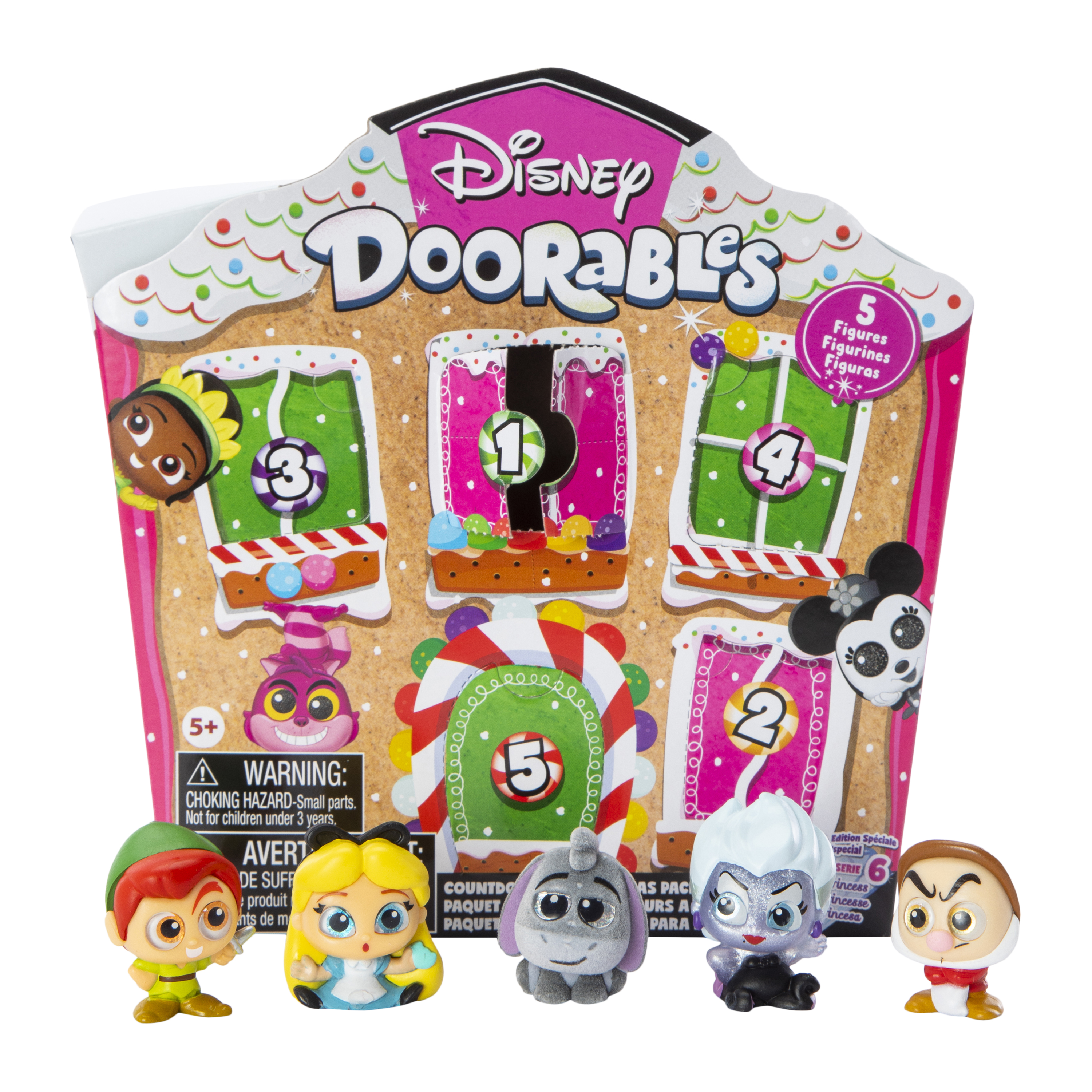 Disney Doorables Countdown To Christmas Pack 5-Count