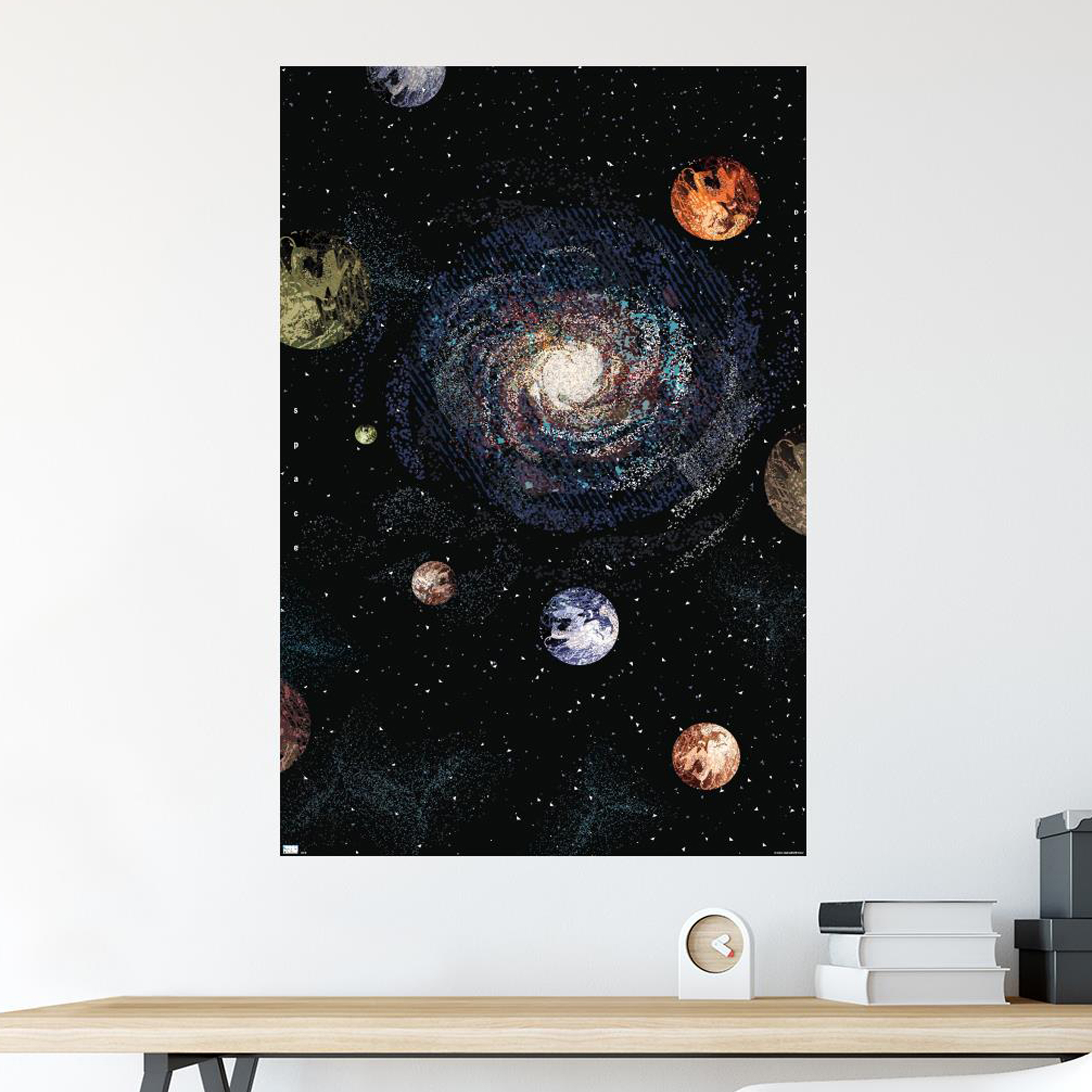 Galaxy Poster 22.37in x 34in