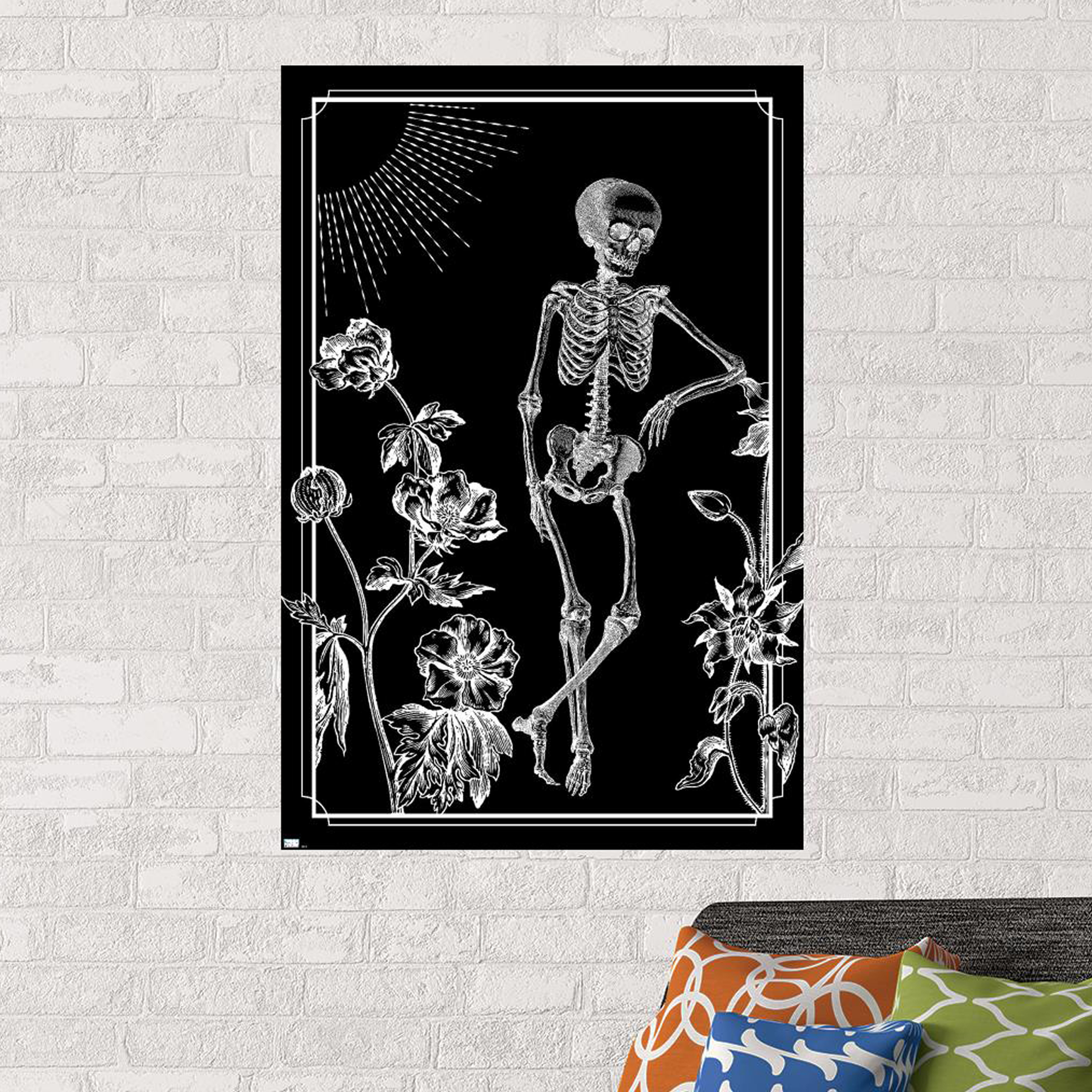 Skeleton In Nature Poster 22.375in x 34in