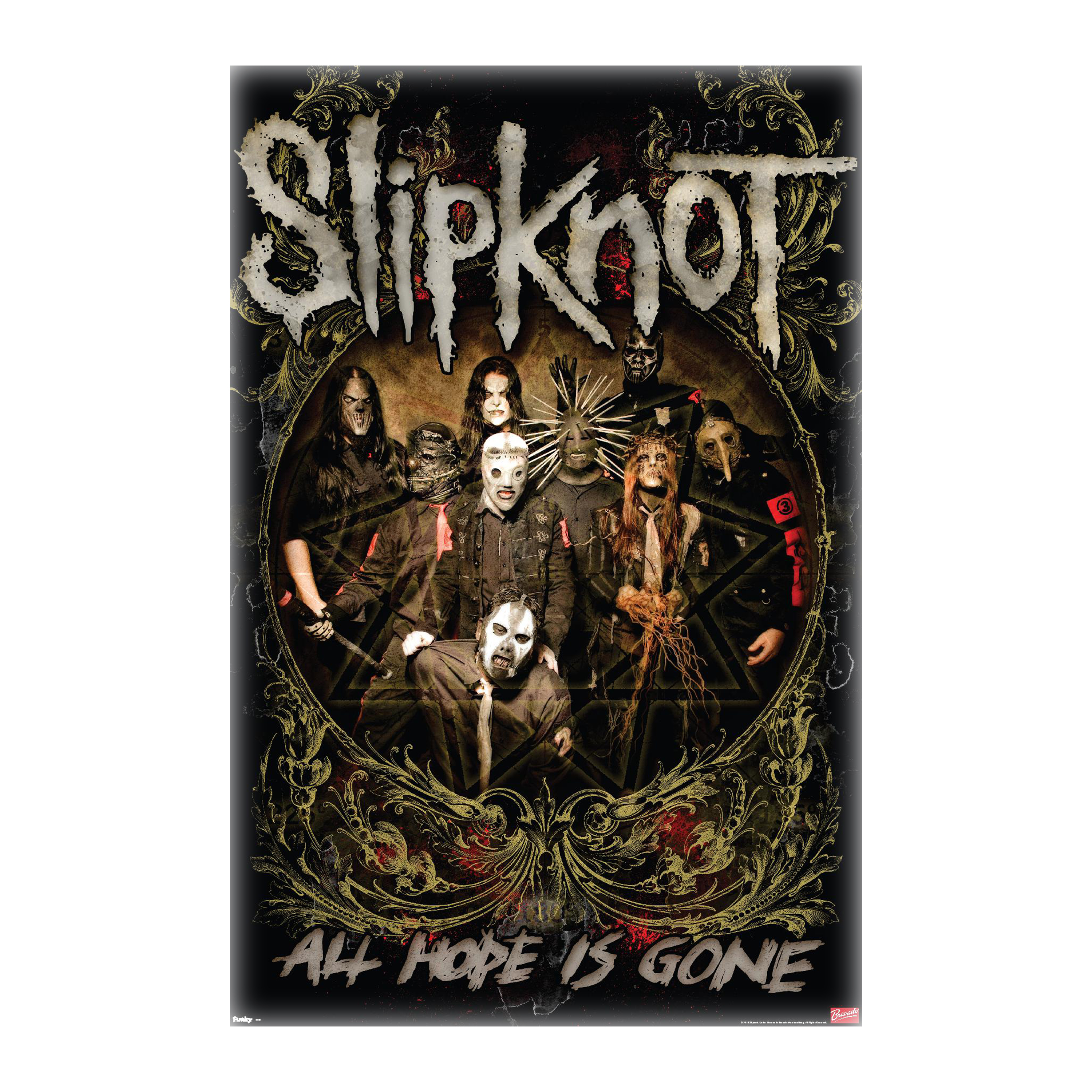 Slipknot Poster 22.37in x 34in