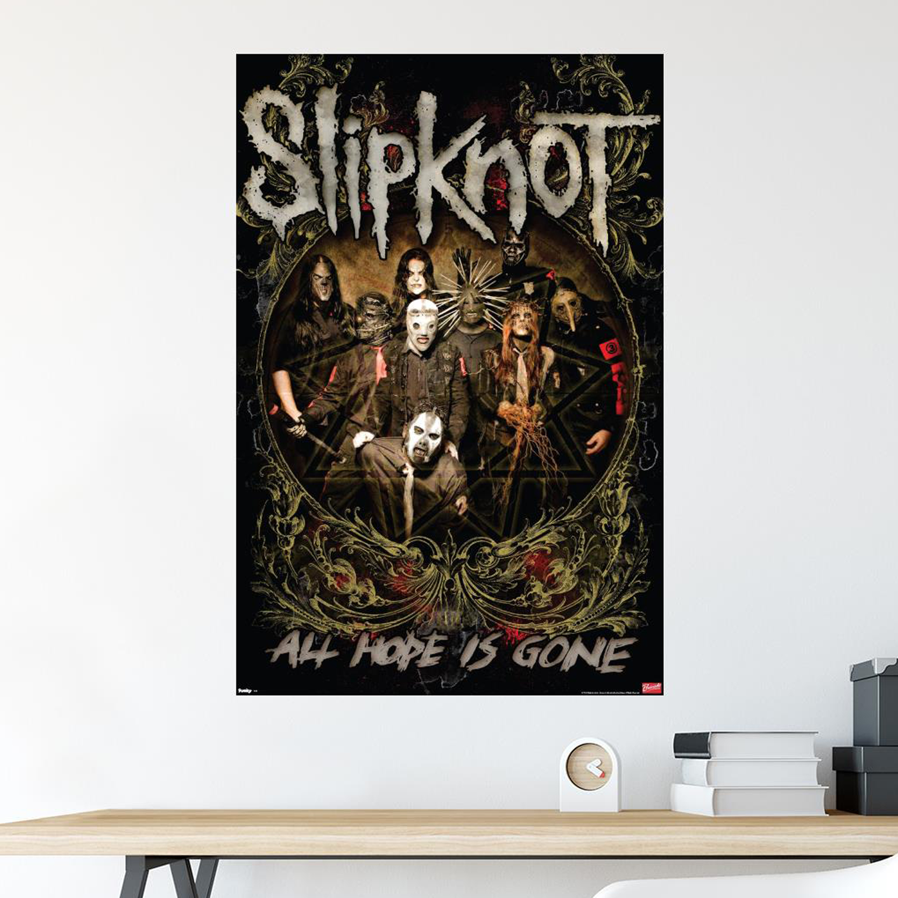 Slipknot Poster 22.37in x 34in | Five Below