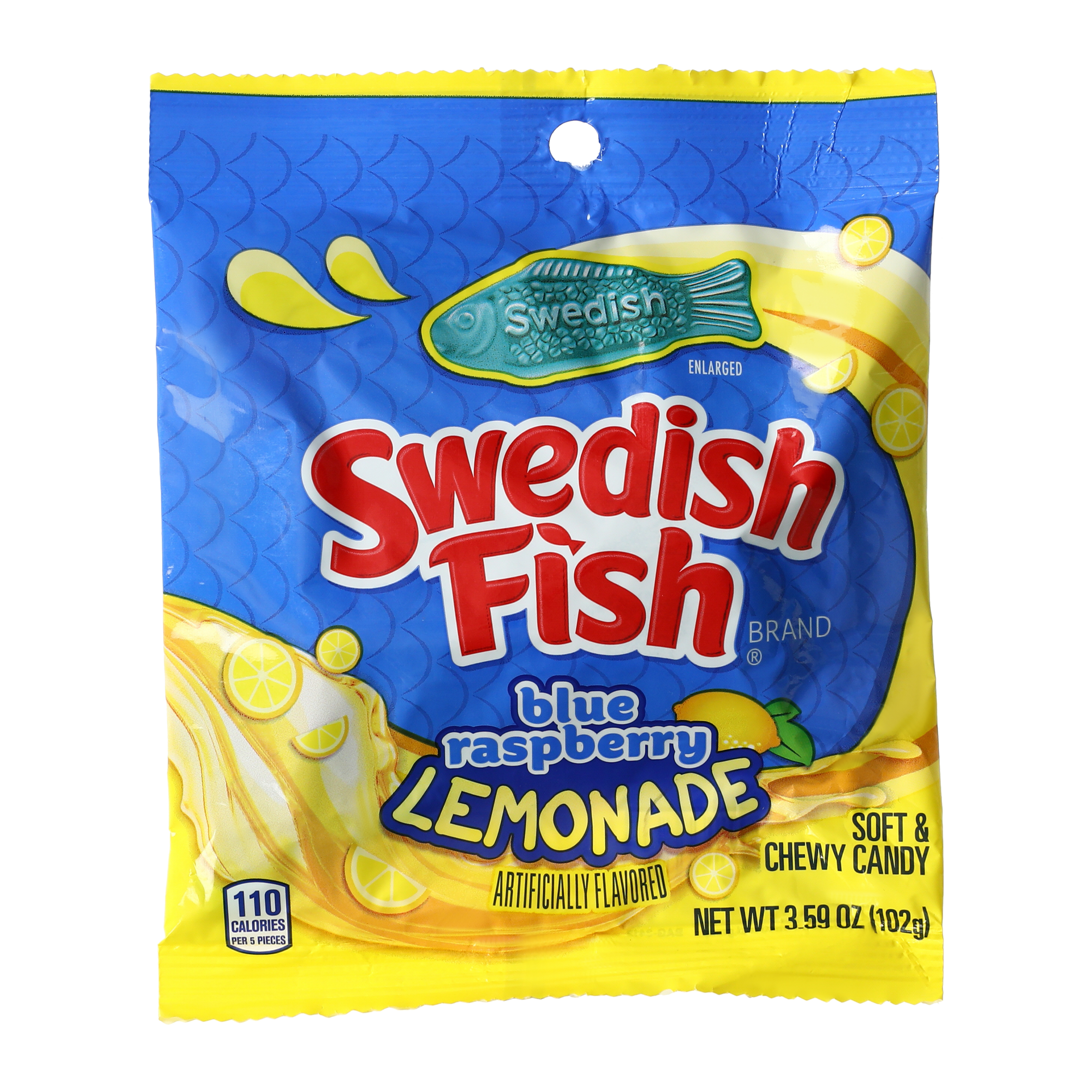 swedish fish® blue raspberry lemonade 3.59oz